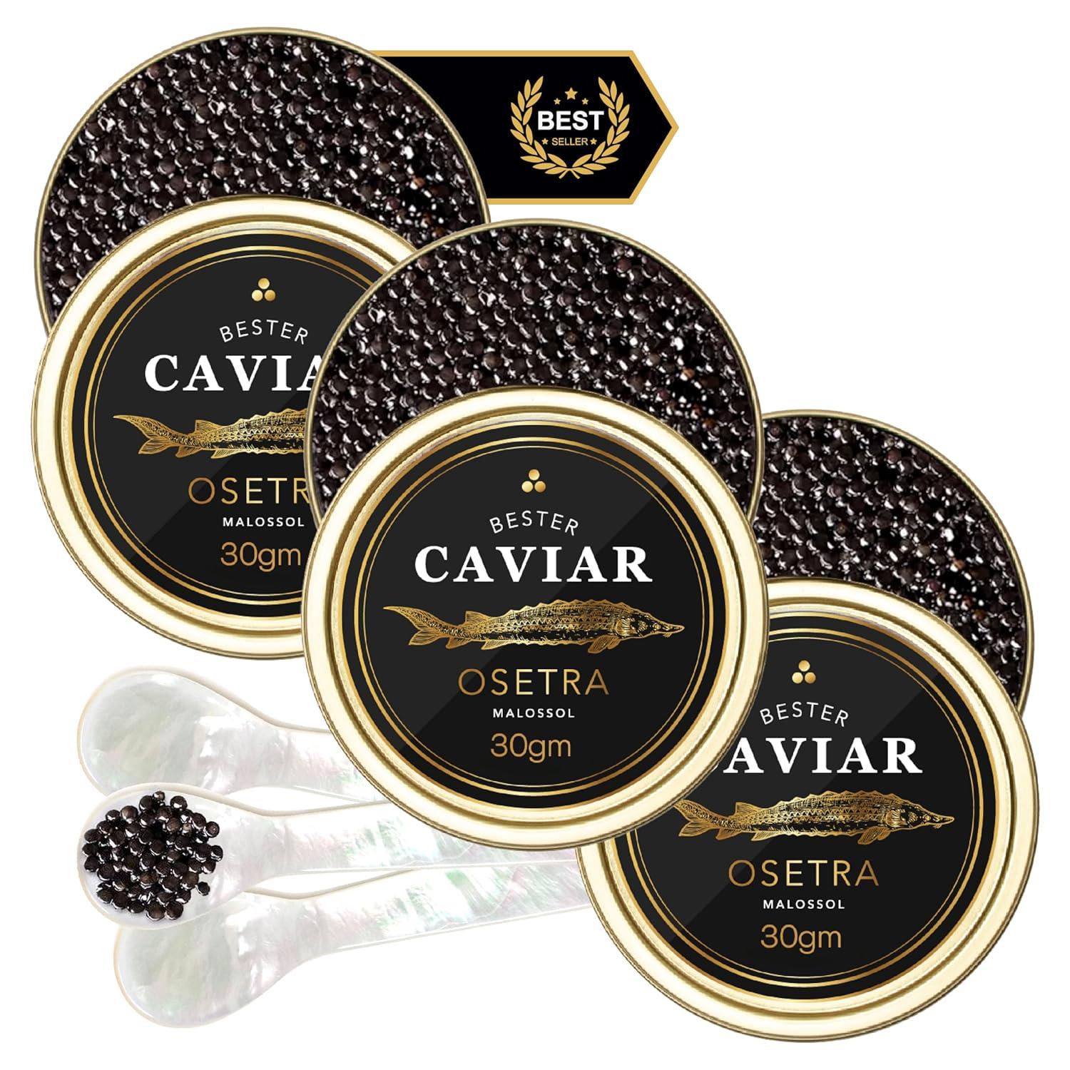 Best Premium Caviar – BESTER CAVIAR Osetra Sturgeon Caviar Review