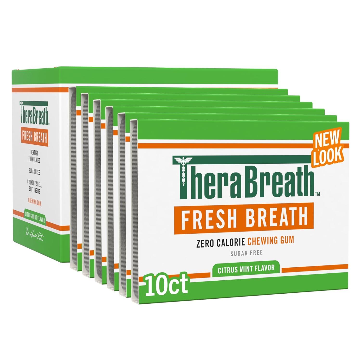 Best Breath Freshener – TheraBreath Fresh Breath Gum with ZINC Review