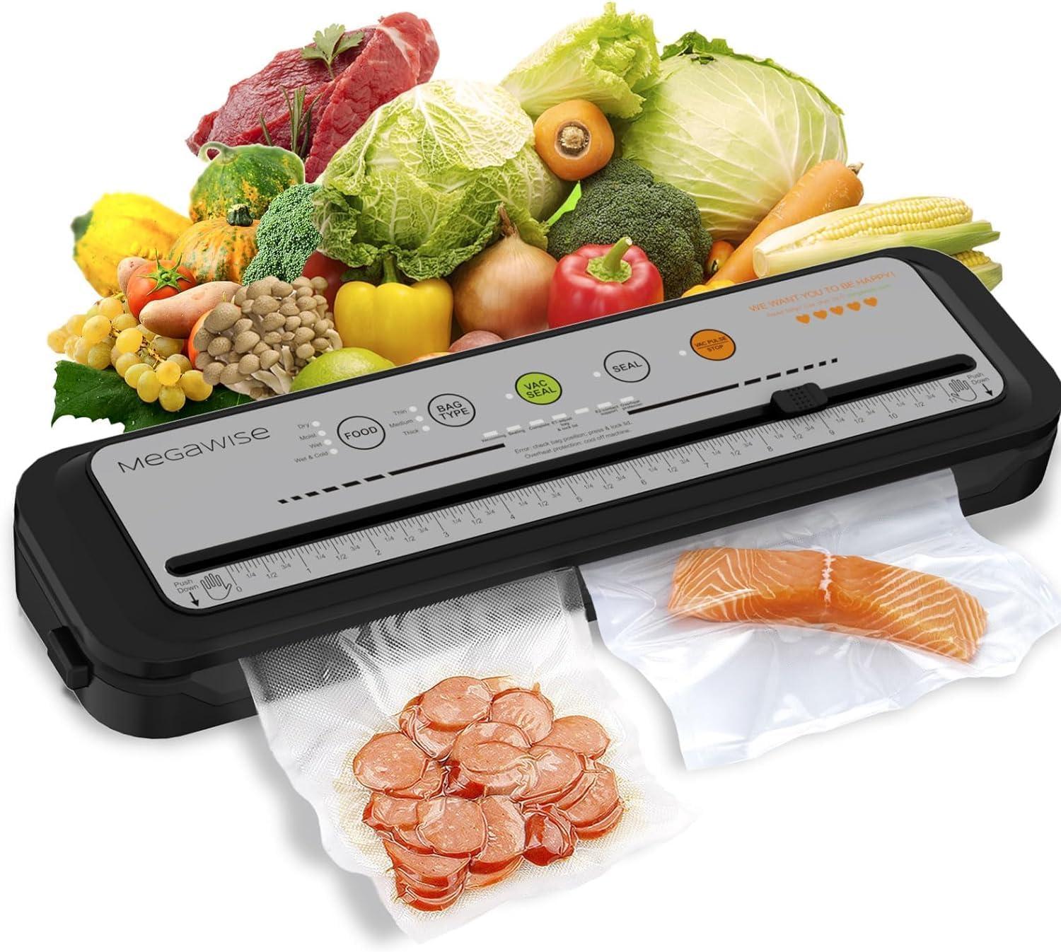 Best Vacuum Sealer – MEGAWISE 2025 Powerful Vacuum Sealer Review