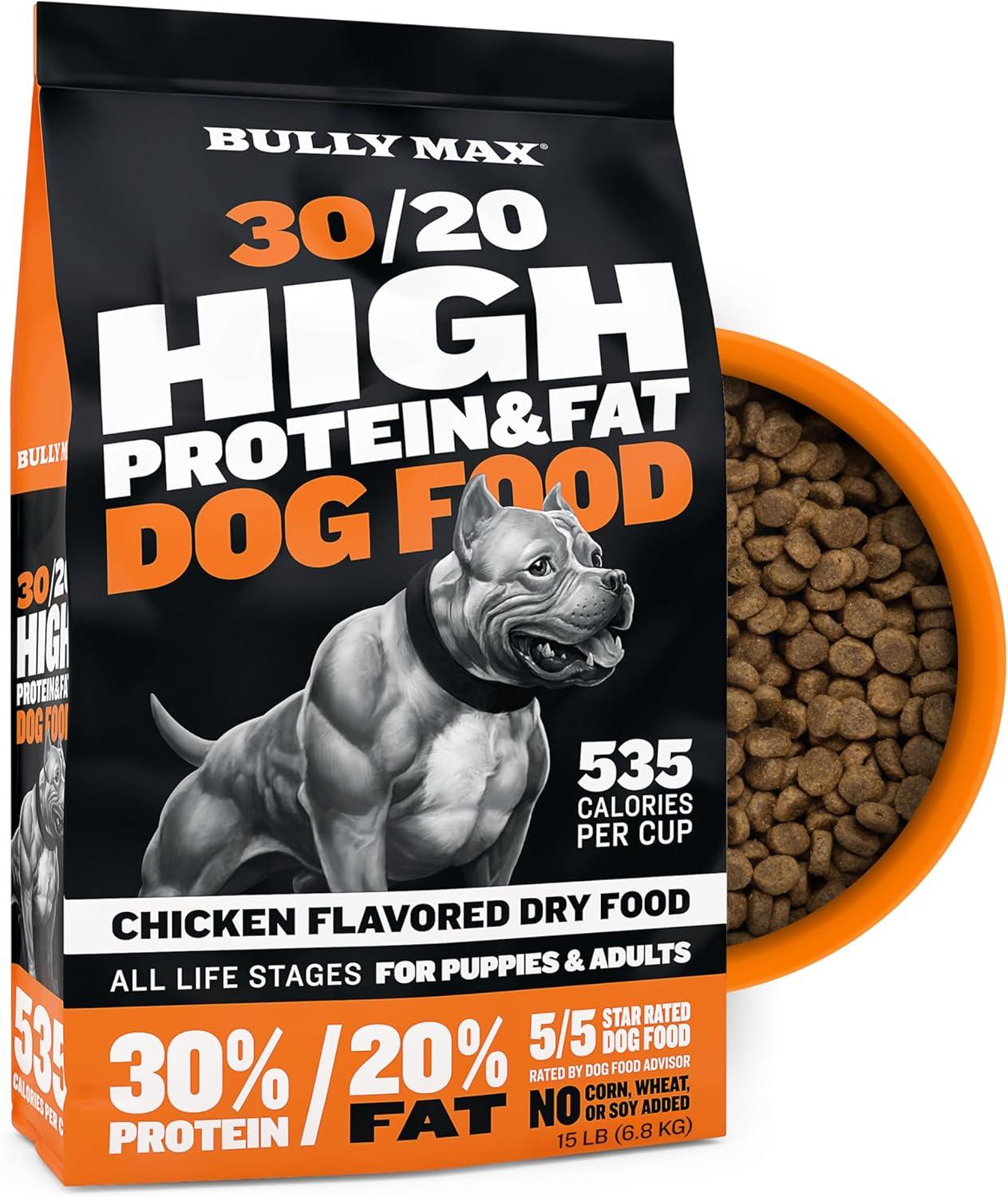 Best High Protein Dog Food – Bully Max Dry Dog Food Review