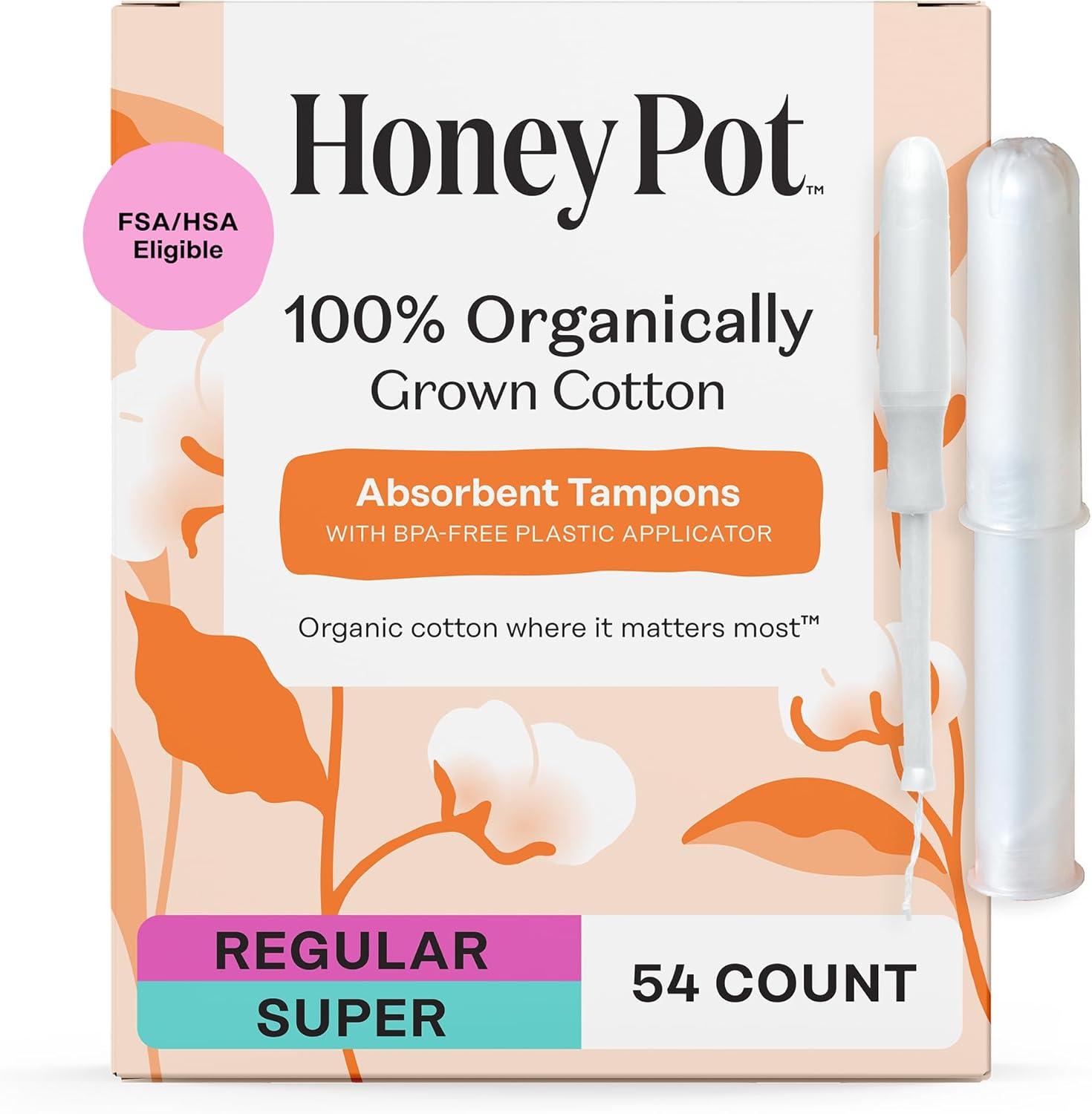 Best Feminine Care – The Honey Pot Company – Multipack Organic Tampons Review