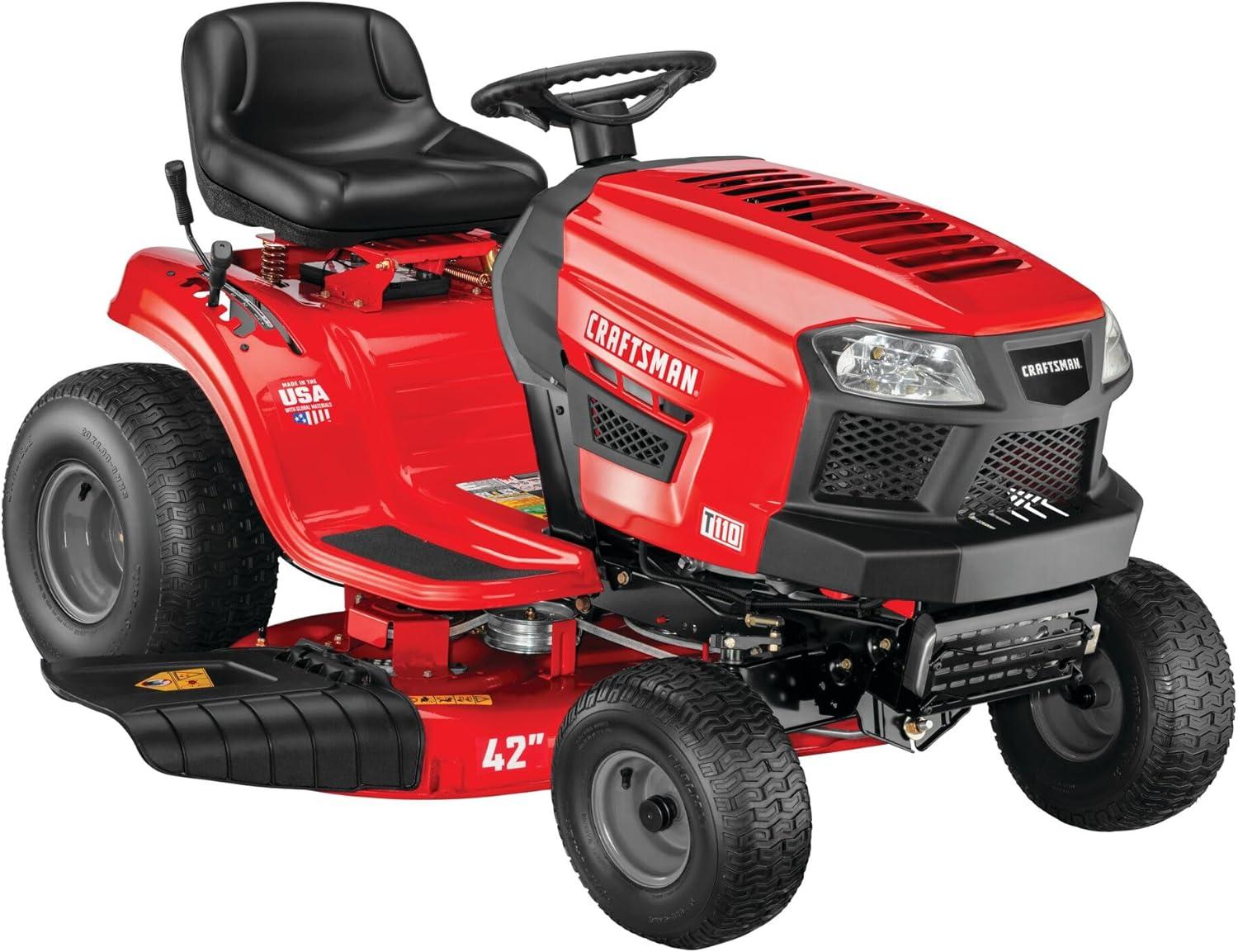 Best Lawn Tractor – Craftsman 42″ Gas Riding Mower Review