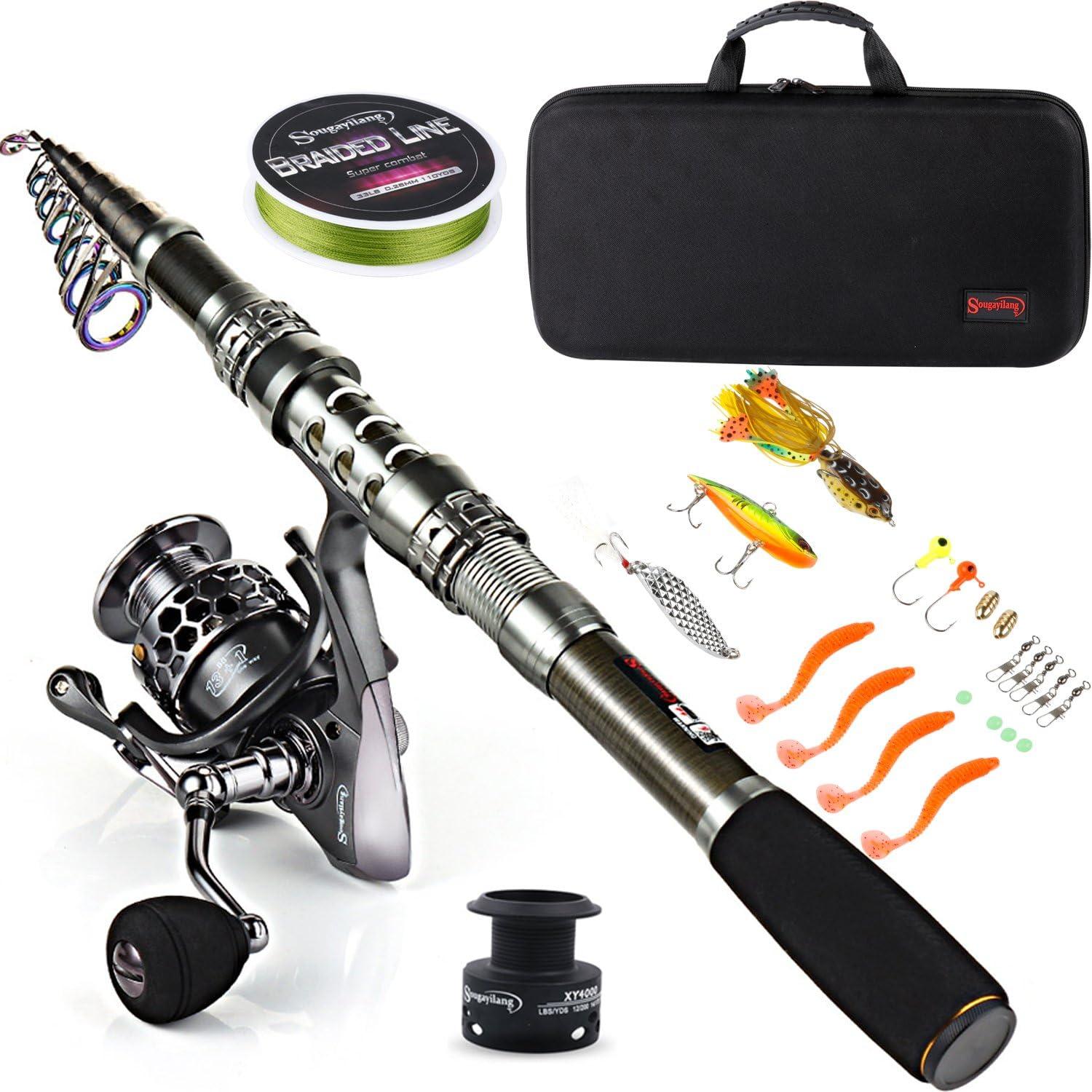 Best Fishing Rod Combo – Sougayilang Fishing Rod Reel Review