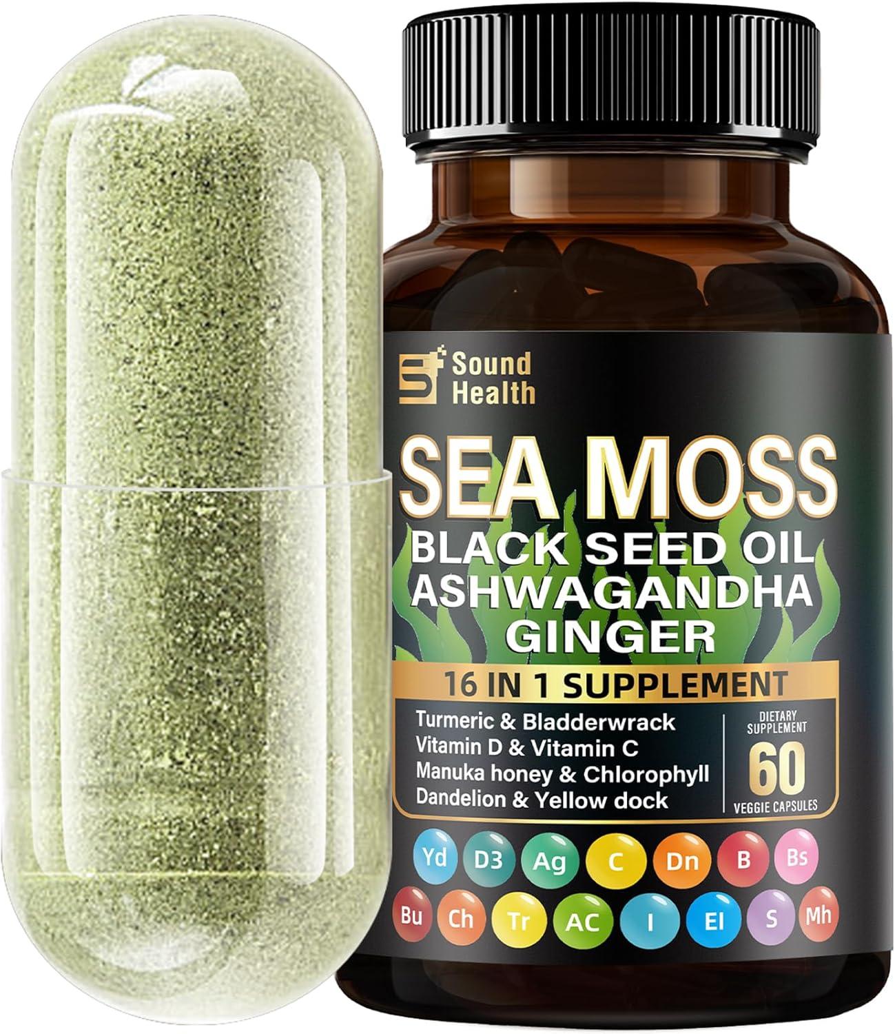 Best 16-in-1 Supplement – Sea Moss Capsules Review