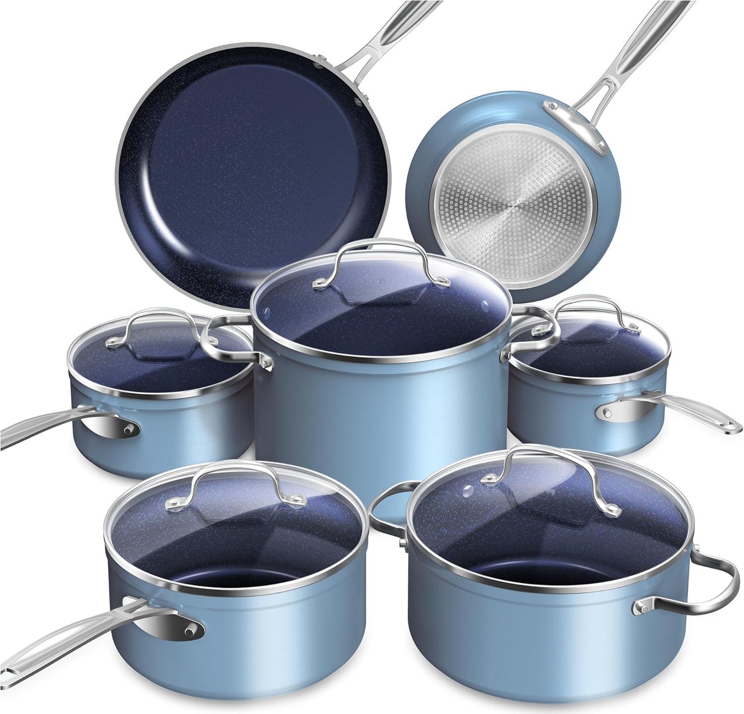 Best Cookware – Nuwave Healthy Duralon Nonstick Cookware Set Review