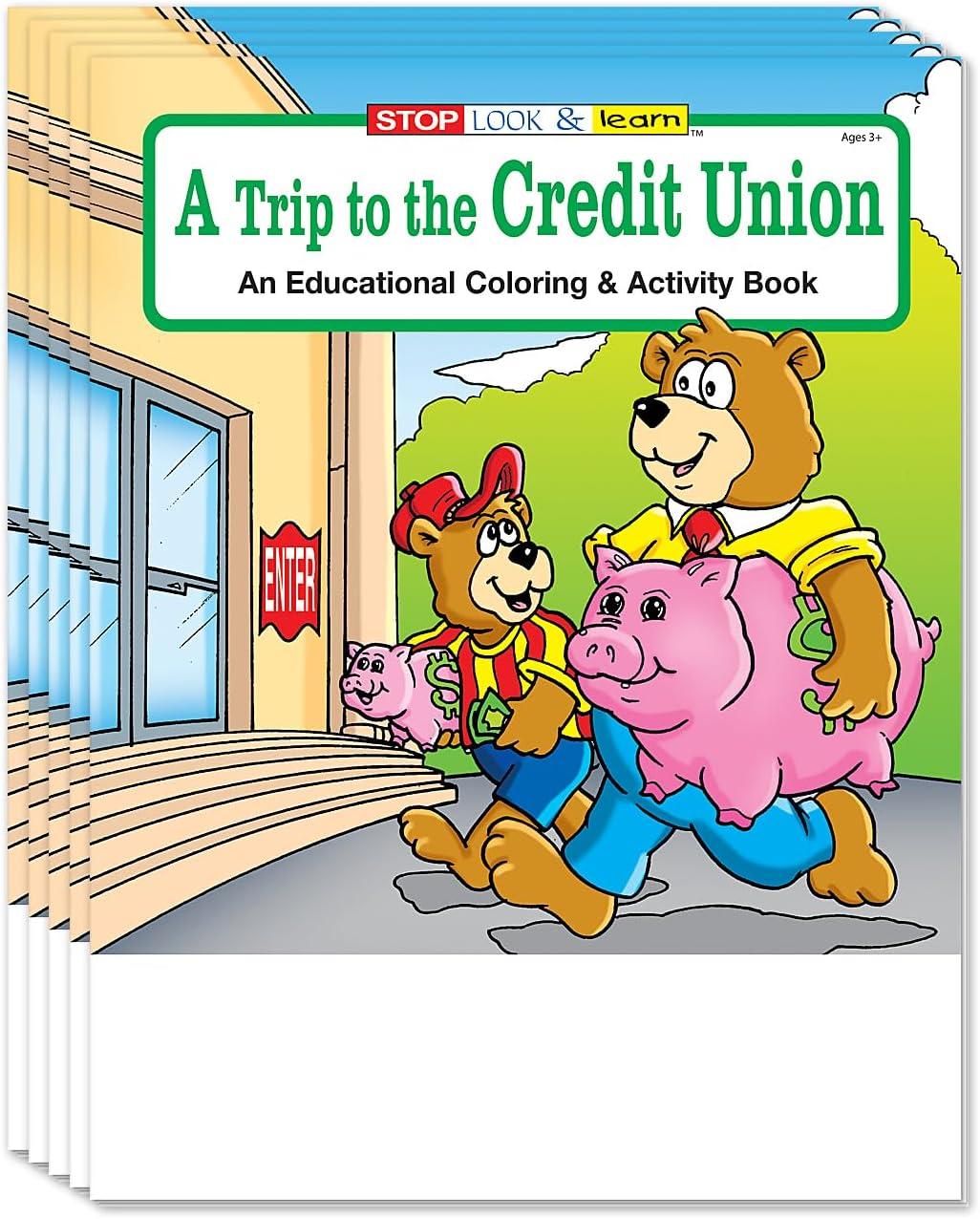 Best Educational Coloring Books – ZOCO – A Trip to The Credit Union Review