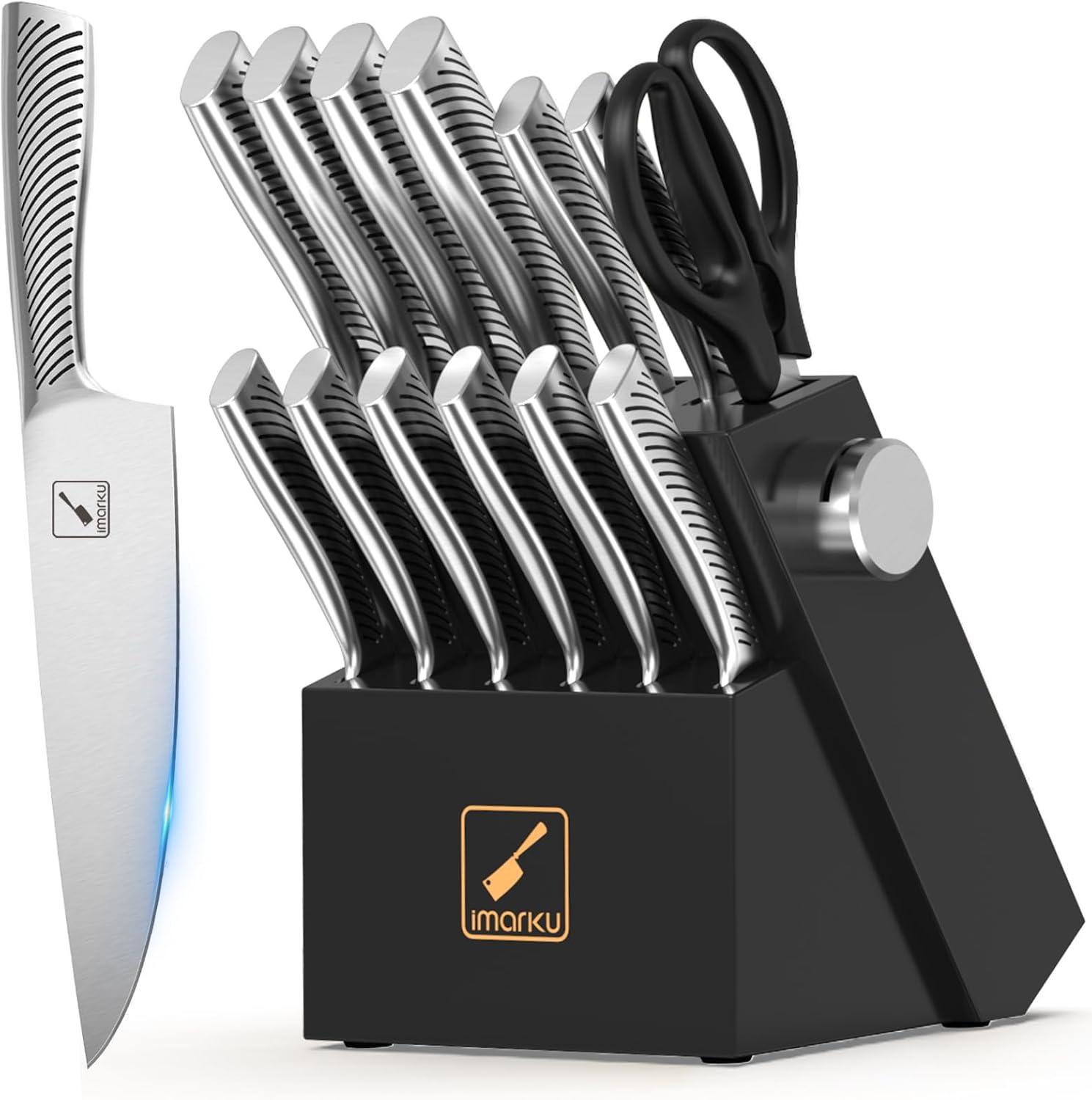 Best Knife Set – imarku 14-Piece Knife Block Set Review