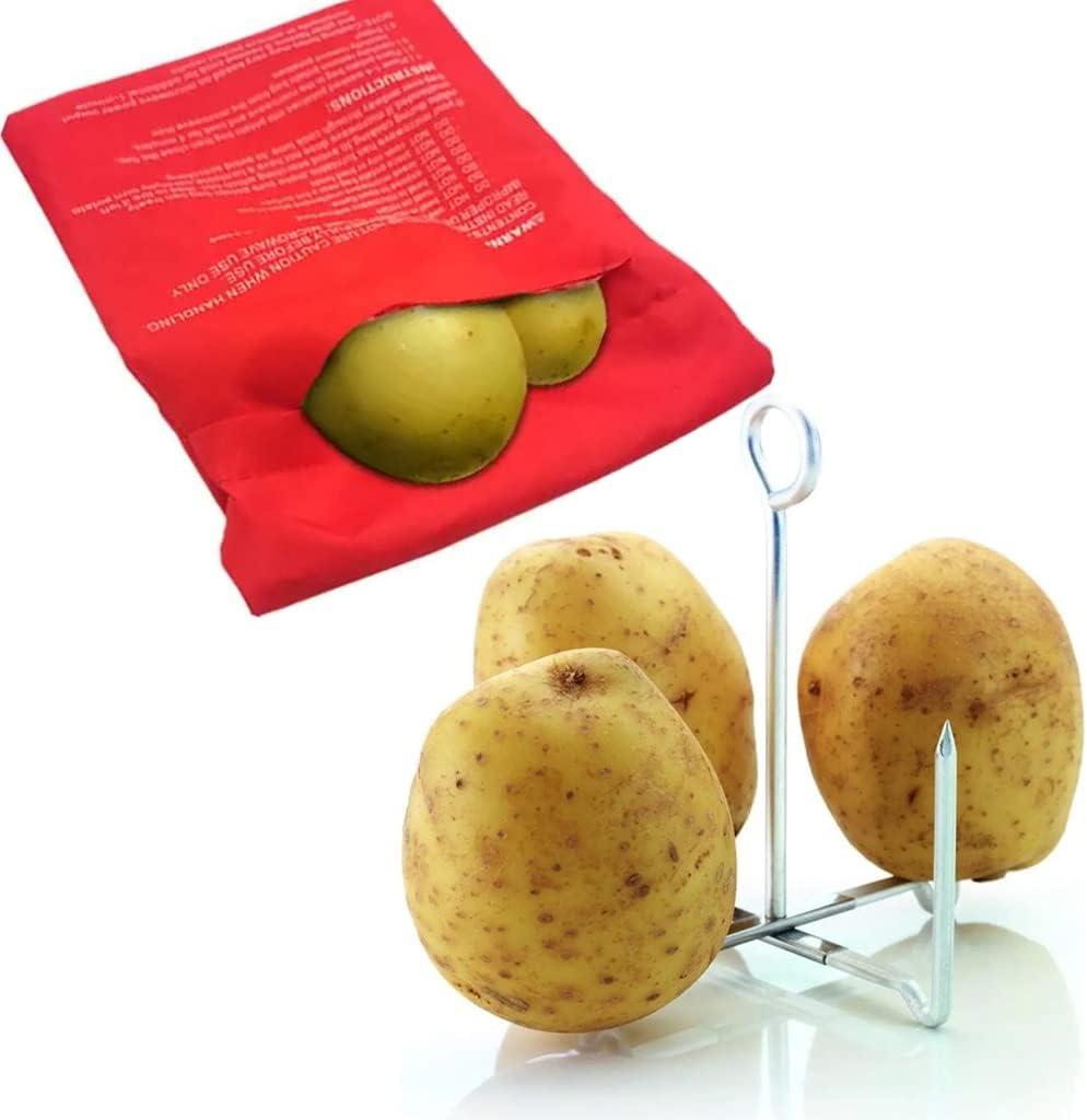 Best Kitchen Gadget – Potato Baking Rods and Microwave Bag Review
