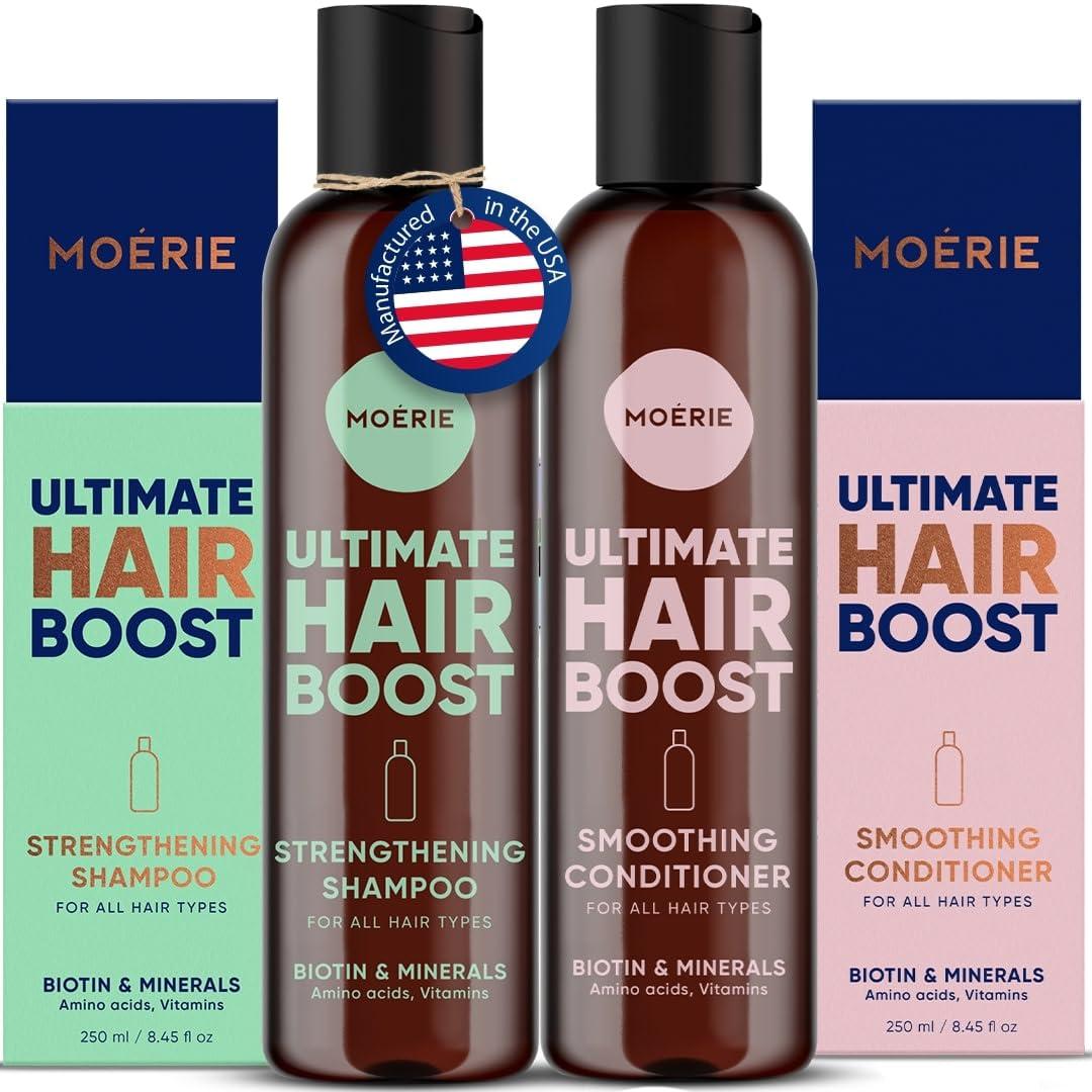 Best Shampoo – Moerie Volumizing Shampoo and Conditioner for Hair Loss Review