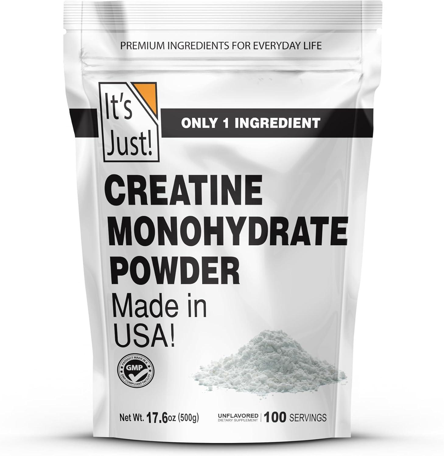 Best Creatine – It’s Just! – Pure Creatine Powder Review