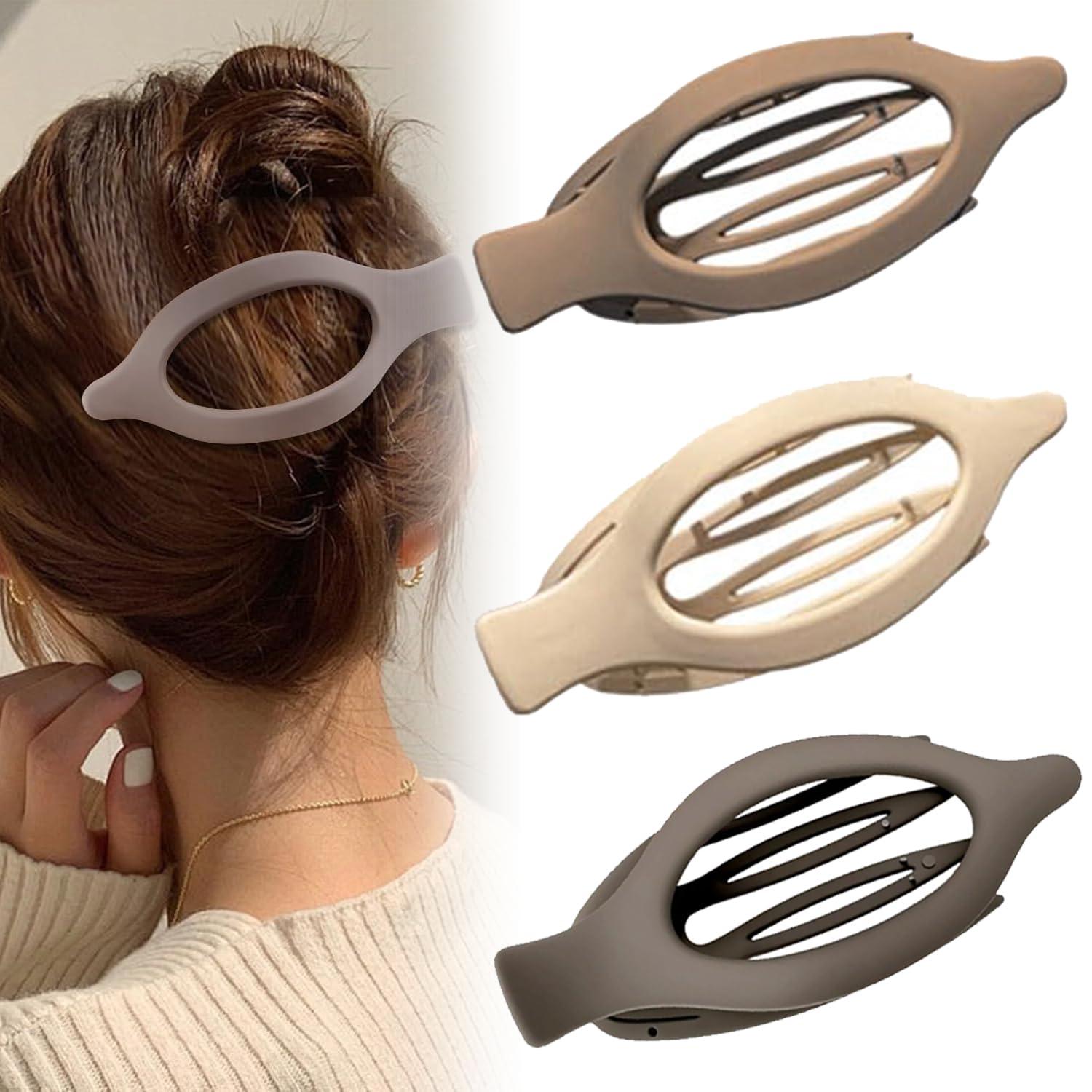 Best Hair Accessories – Flat Hair Clips for Women, No-Slip Grip Review