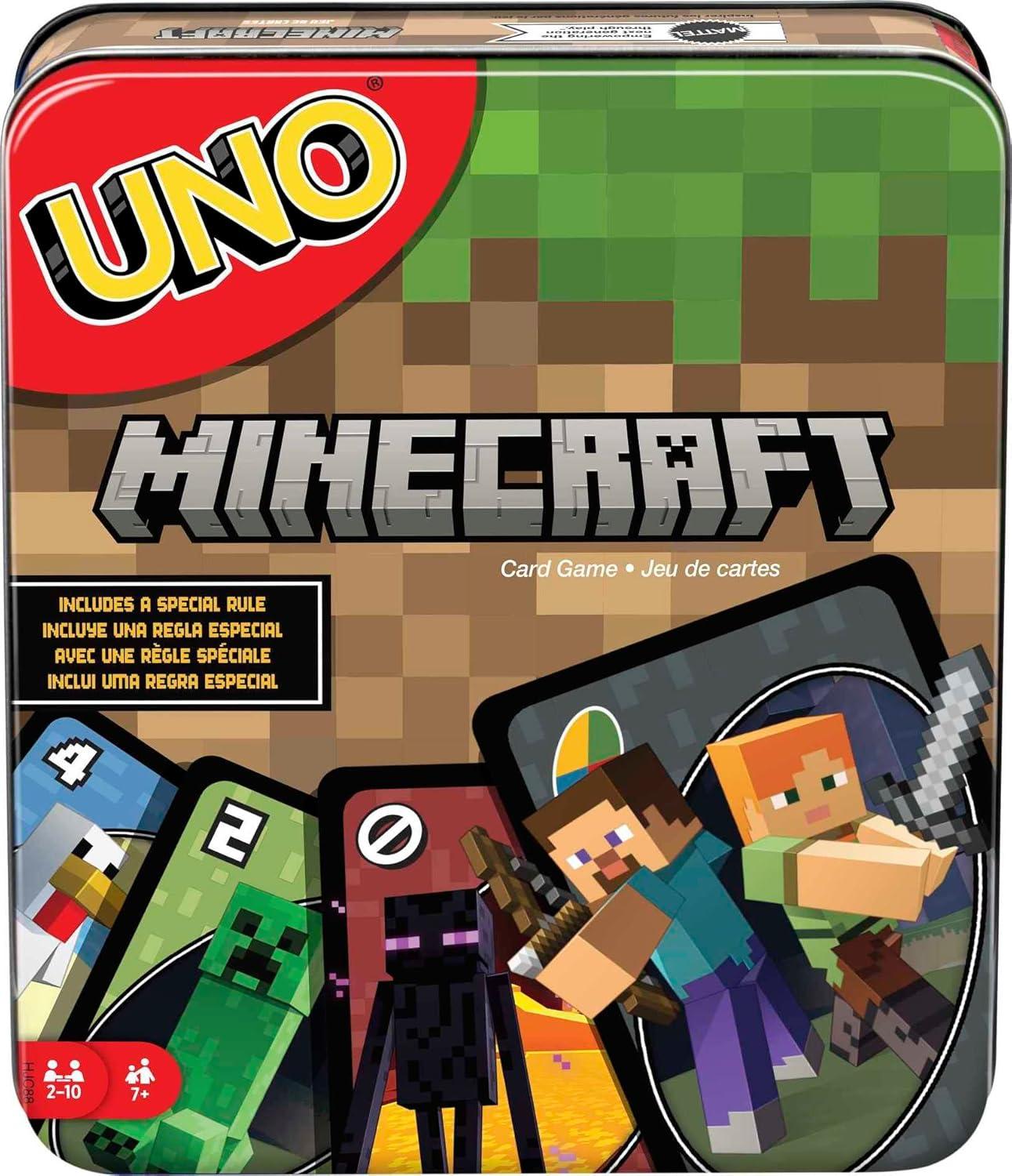 Best Card Game – Mattel Games UNO Minecraft, Family Fun Review