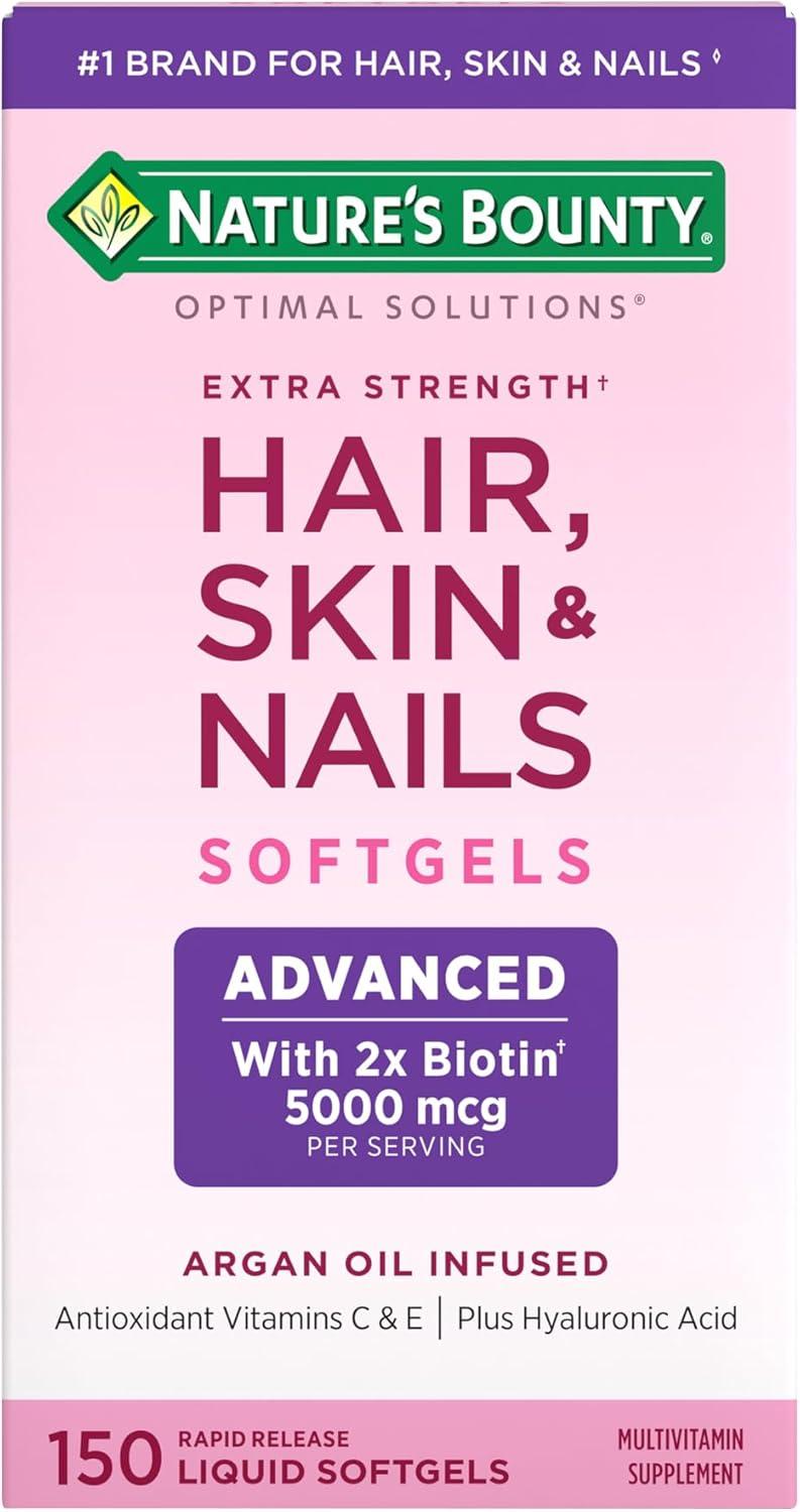 Best Hair, Skin & Nails – Nature’s Bounty Vitamin Supplement Review