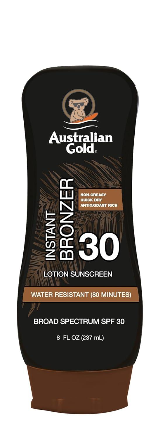 Best Sunscreen – Australian Gold Sunscreen Lotion with Instant Bronzer Review