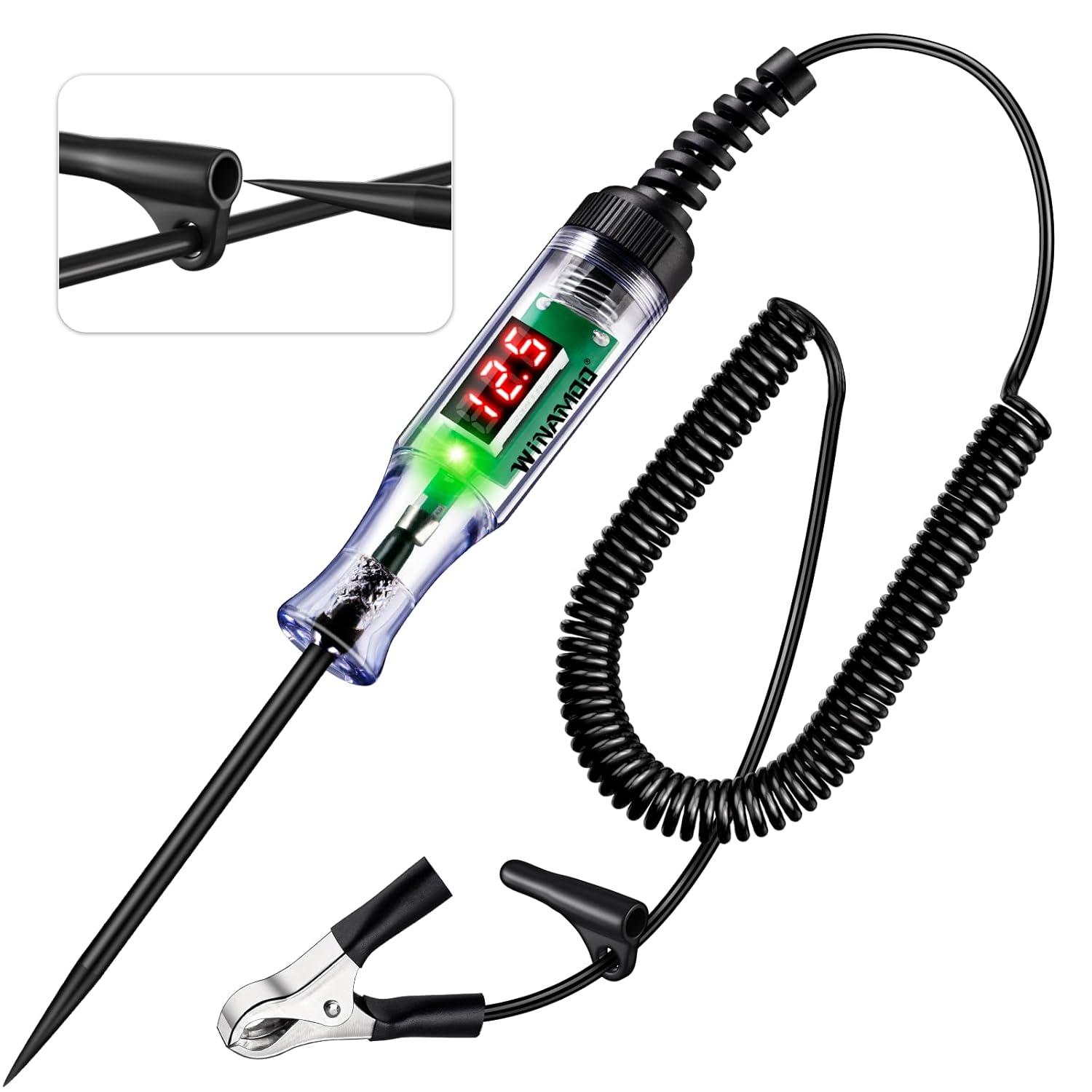 Best Automotive Test Light – LED Voltage Display Circuit Tester Review