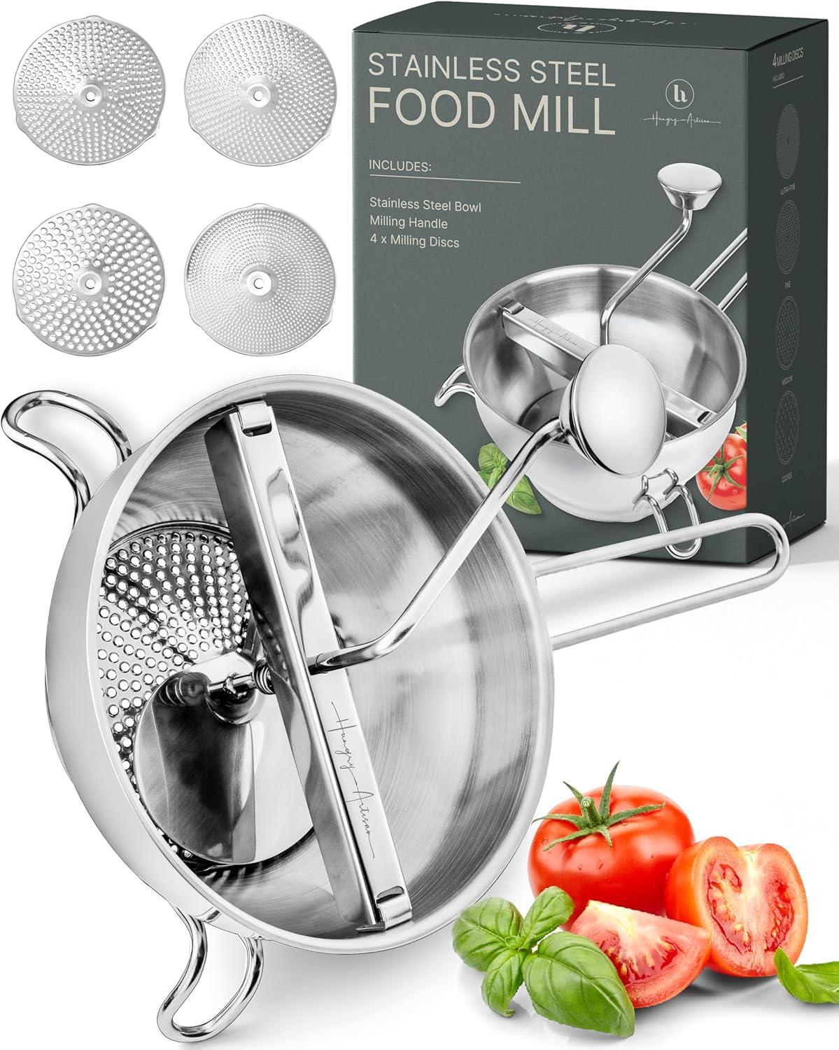 Best Food Mill – Upgraded 4-Disc Stainless Steel Review