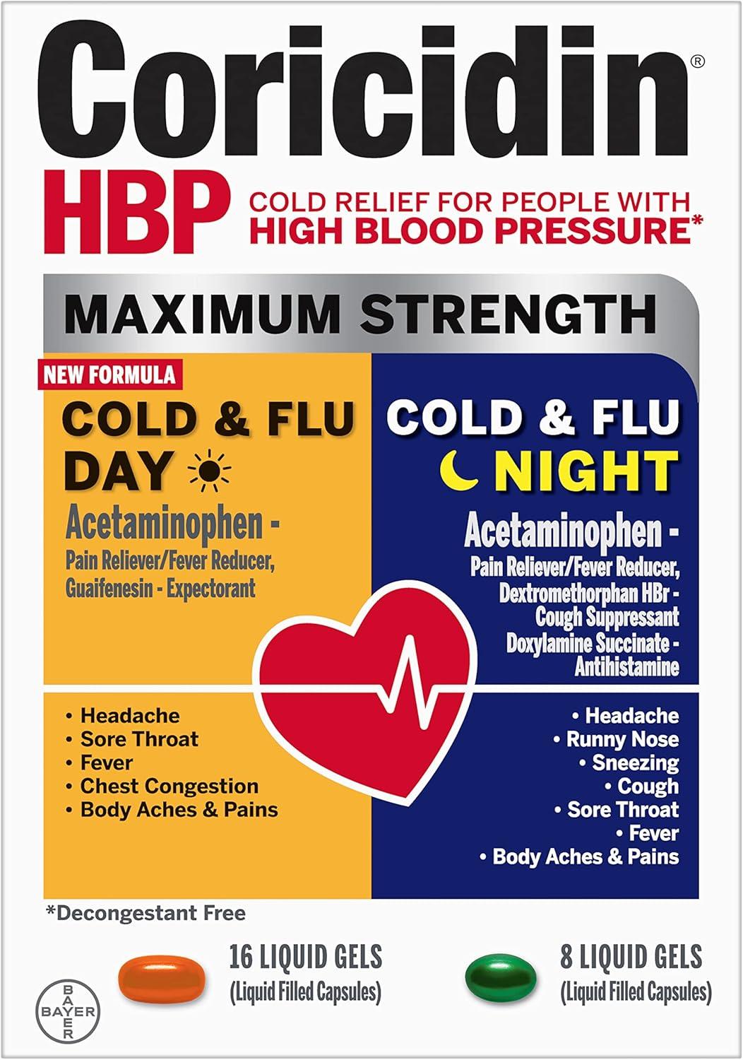 Best Cold Medicine – Coricidin HBP, Decongestant-Free Liquid Review