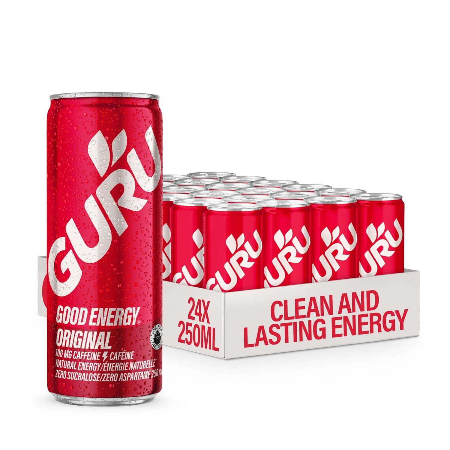 Best Energy Drink – GURU Original Organic Energy Drinks Review