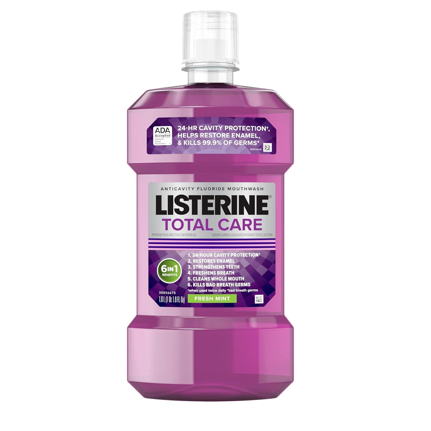Best Mouthwash – Listerine Total Care Intense Fluoride Review