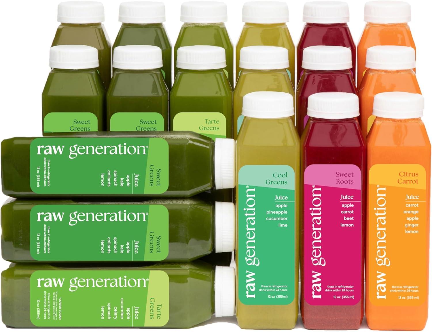 Best Juice Cleanse – Raw Generation Skinny Juice Cleanse (3-Day) Review