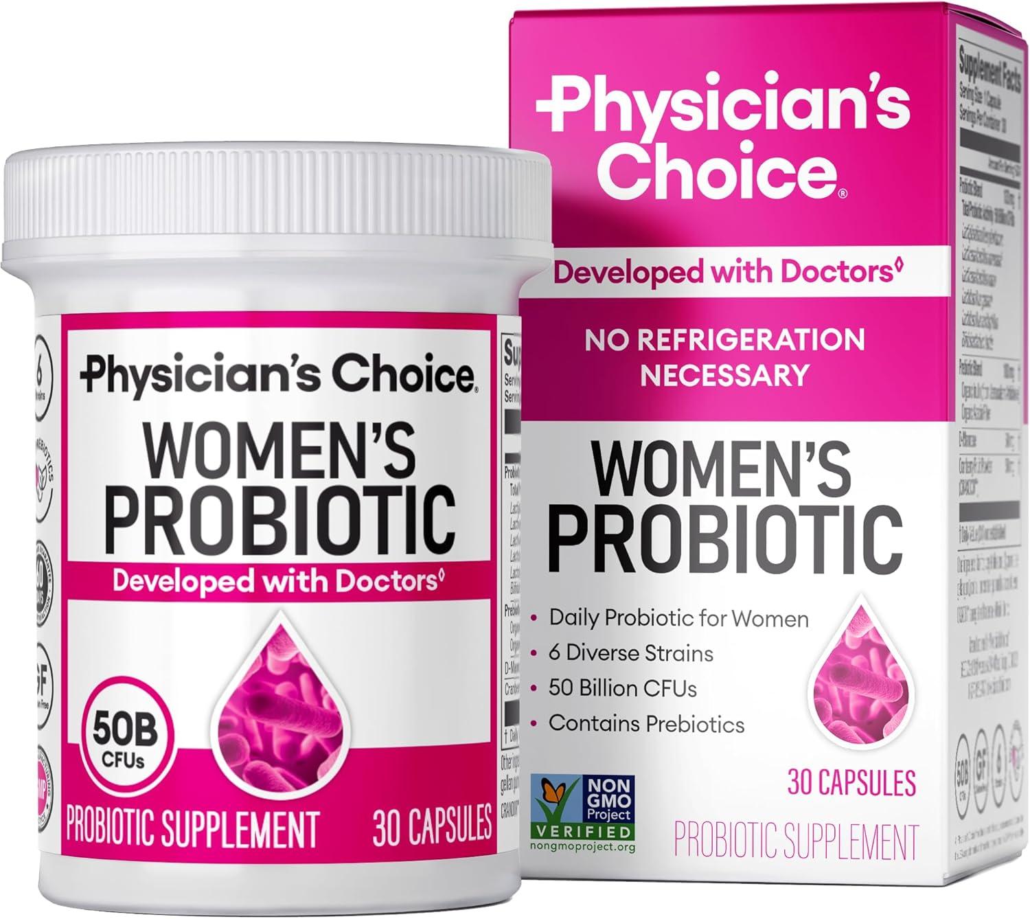 Best Probiotic – Physician’s CHOICE Women’s Probiotics Review