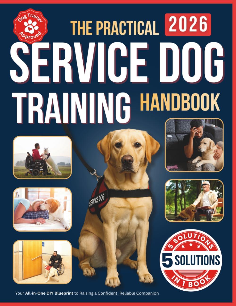 Best Dog Training Book – The Practical Service Dog Training Handbook Review