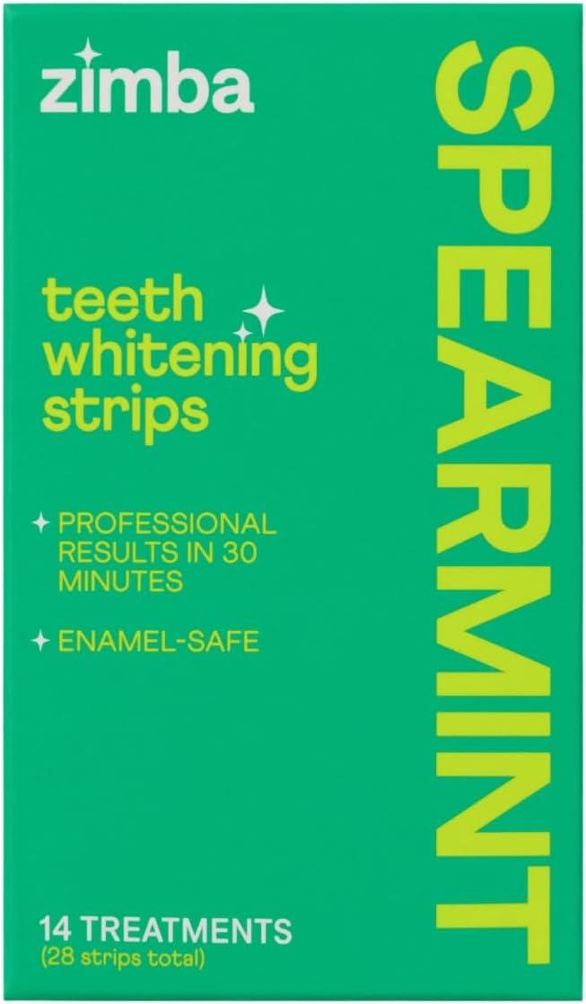 Best Teeth Whitening Strips – Zimba Spearmint Flavor Review