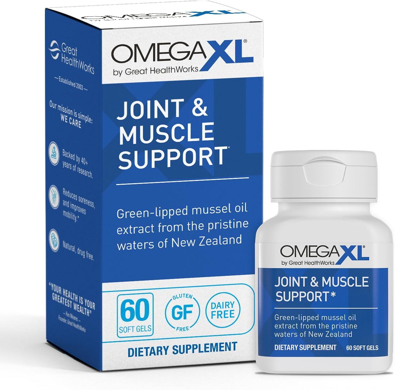 Best Joint Support – OmegaXL Supplement for Natural Relief Review