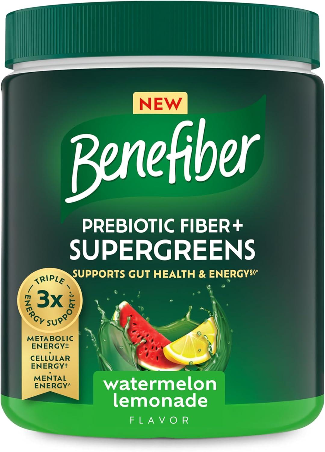 Best Dietary Fiber – Benefiber Prebiotic Fiber + Supergreens Review