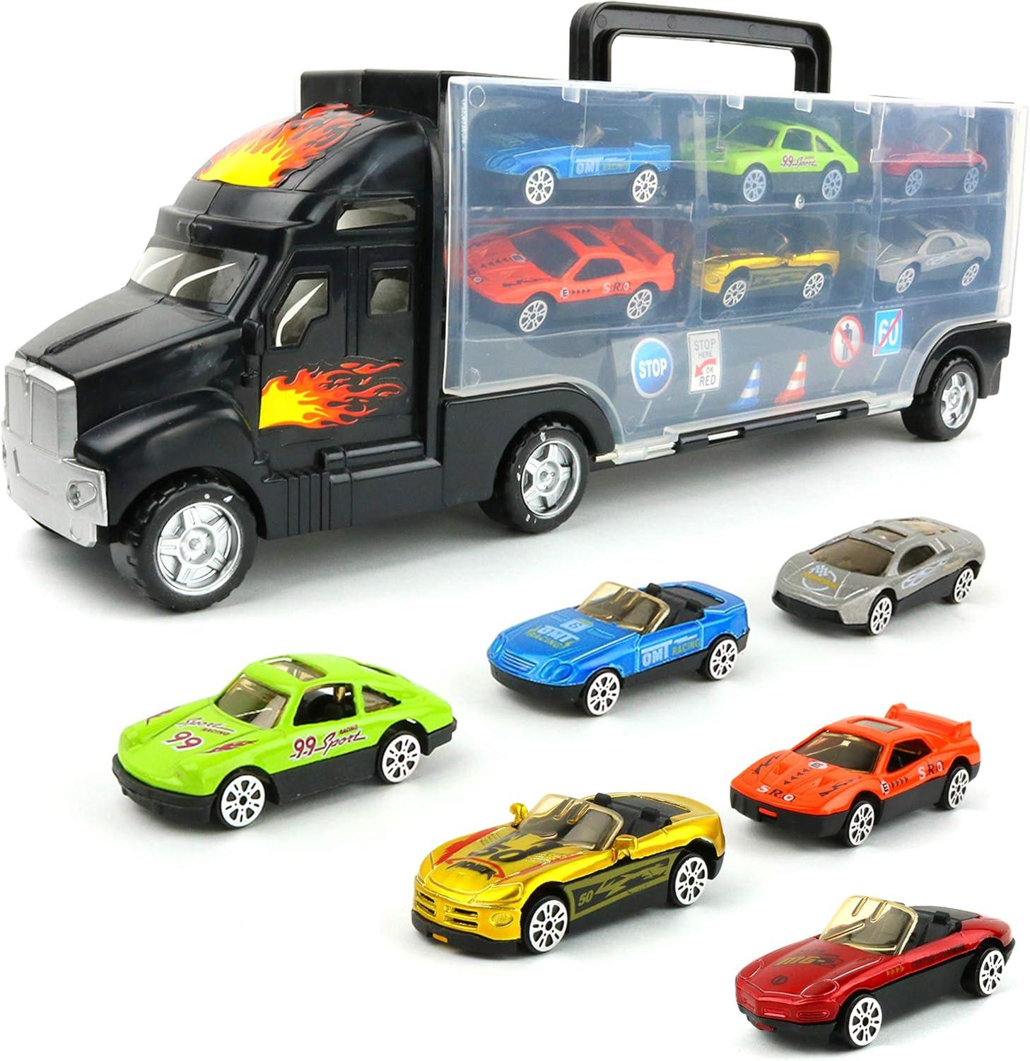 Best Transport Truck – Big Mo’s Toys Car Carrier with 6 Cars Review