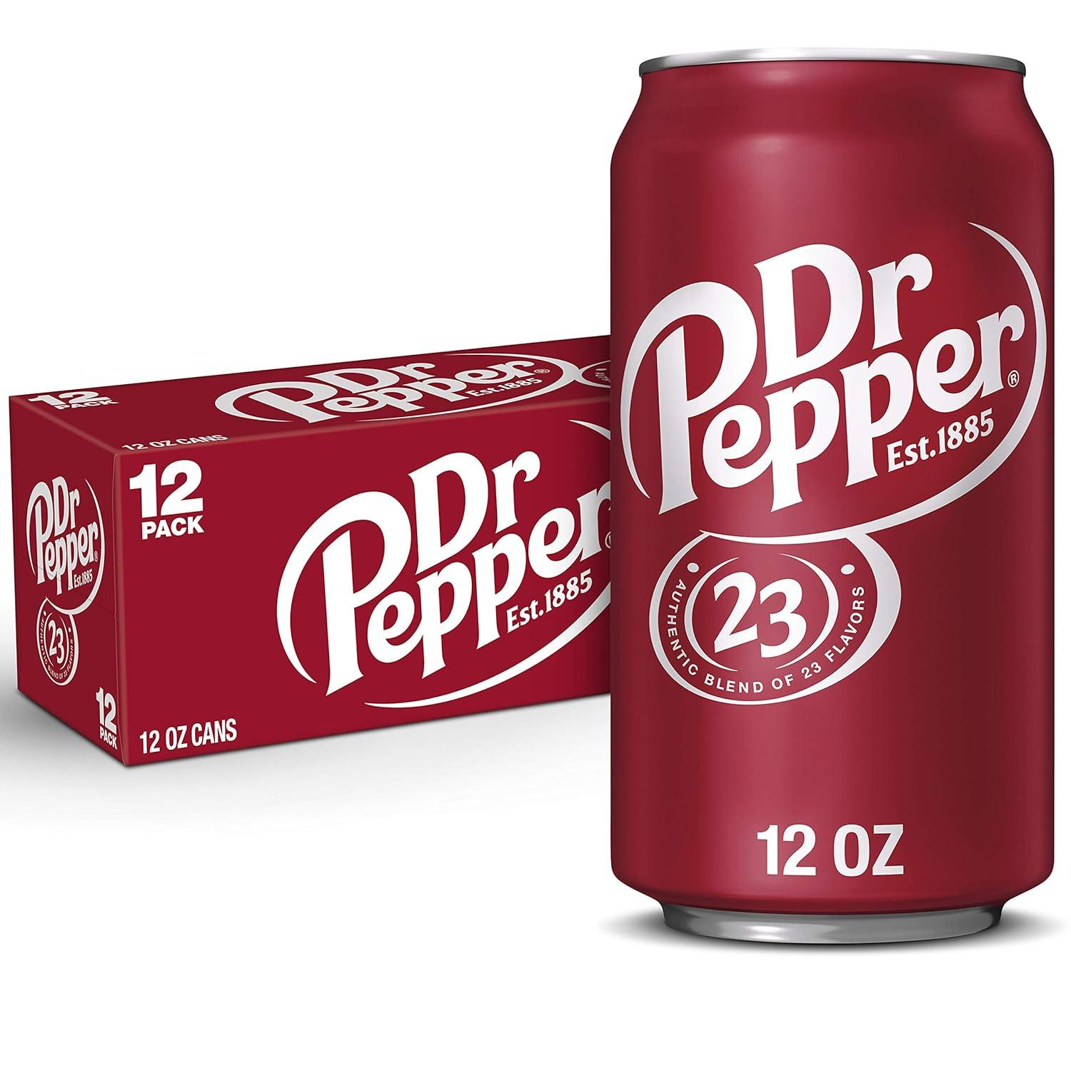 Best Soda – Dr Pepper Soda, 12 fl oz cans, 12 pack Review