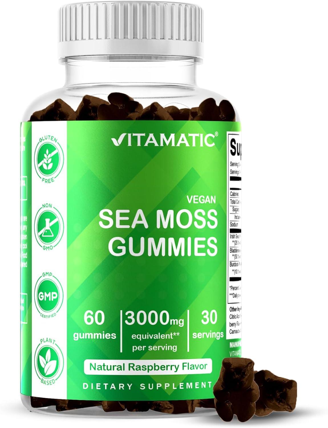 Best Sea Moss Supplement – Vitamatic Irish Sea Moss Gummies Review
