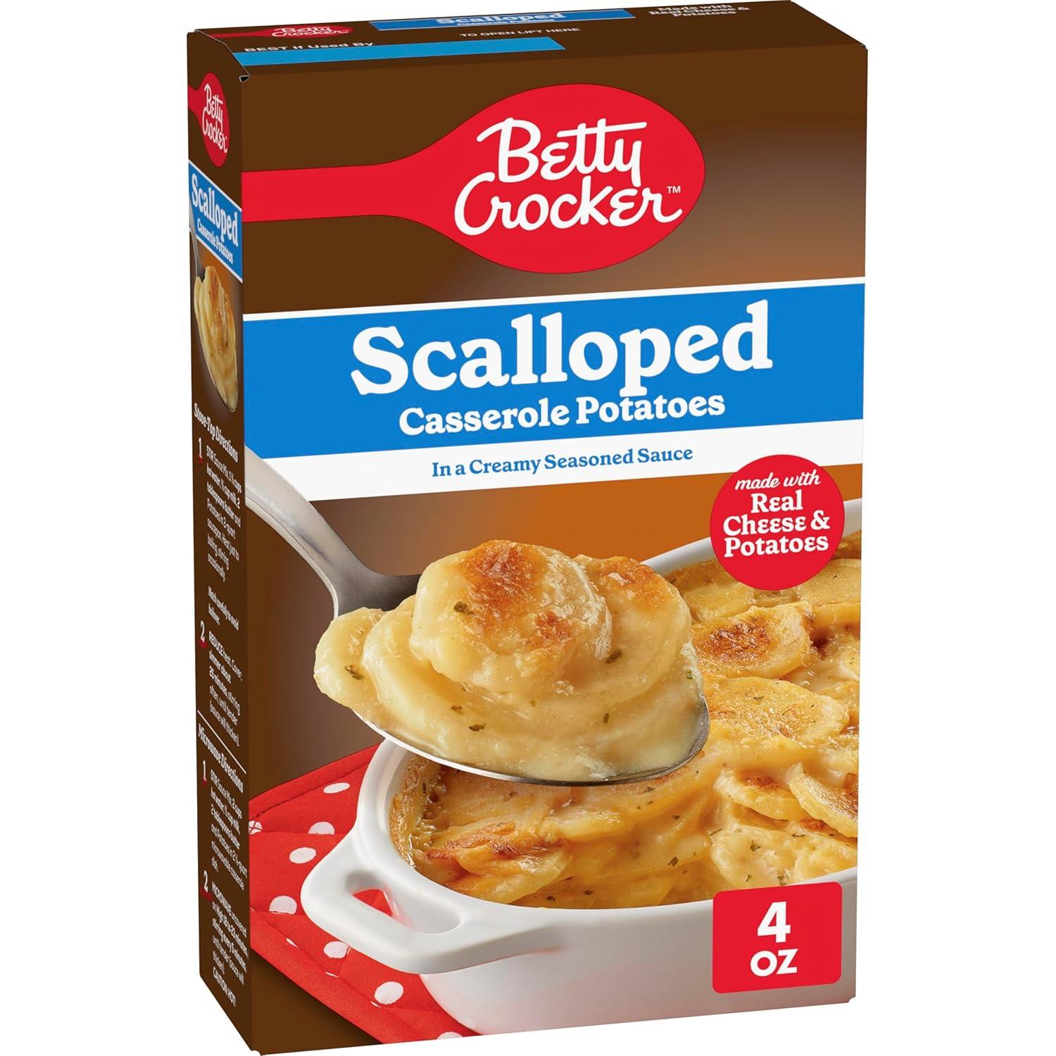 Best Side Dish – Betty Crocker Scalloped Casserole Potatoes Review