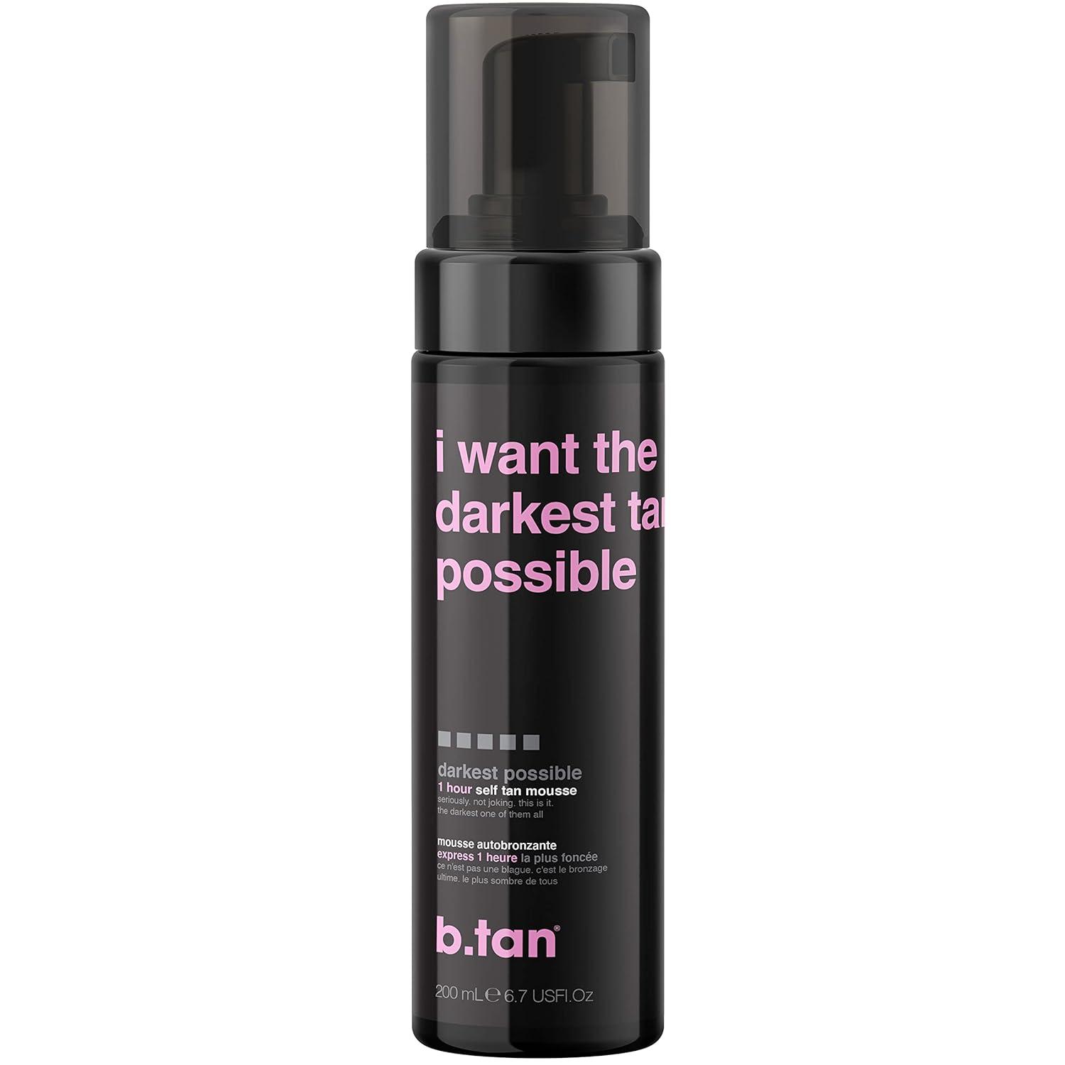Best Tanning Lotion – b.tan Ultra Dark Self Tanner Mousse Review
