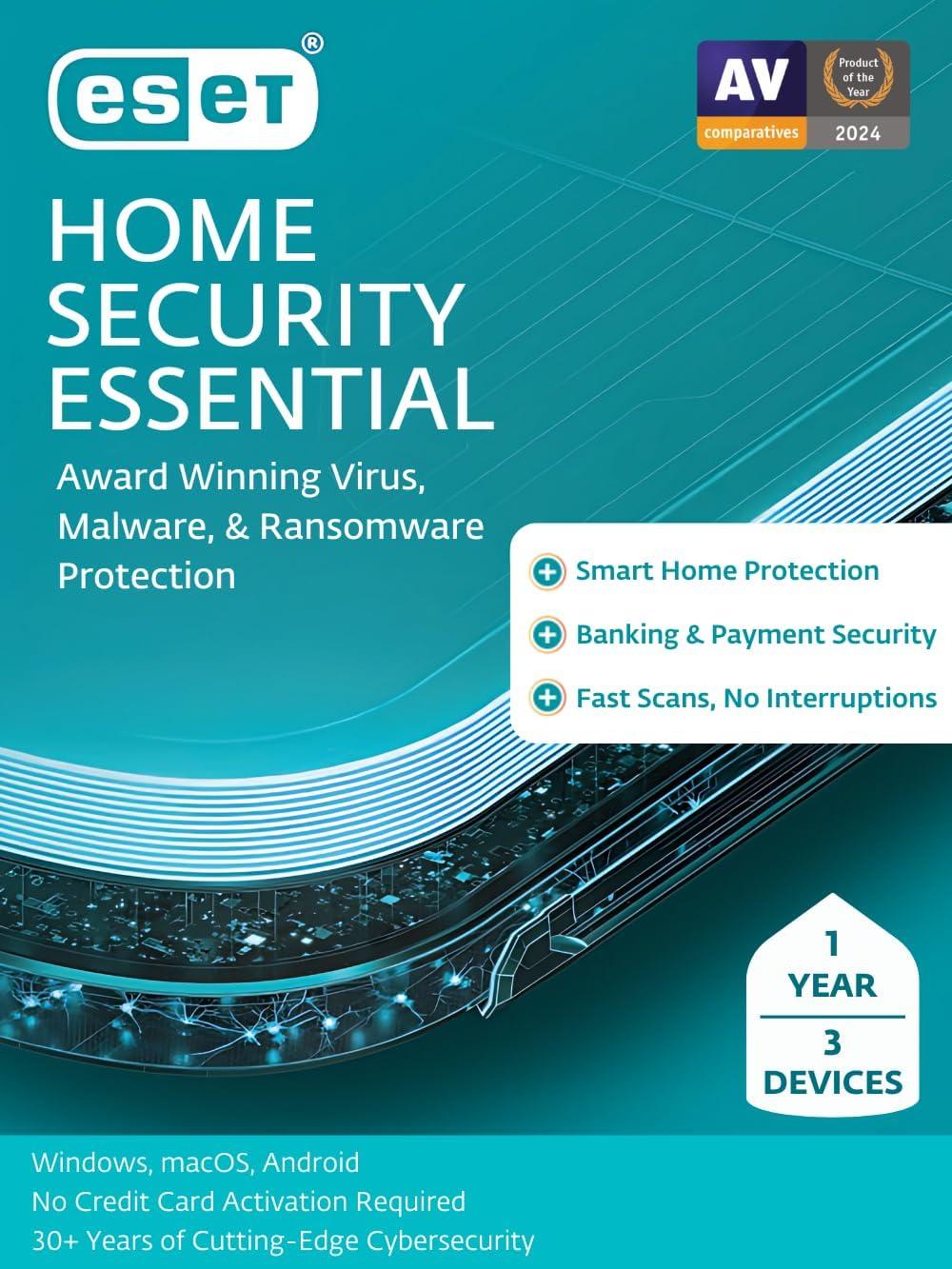 Best Antivirus – ESET Home Security Essential | 2025 Review