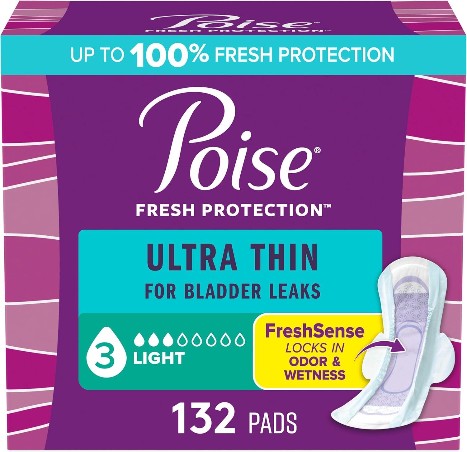Best Incontinence Pads – Poise Ultra Thin with Wings Review