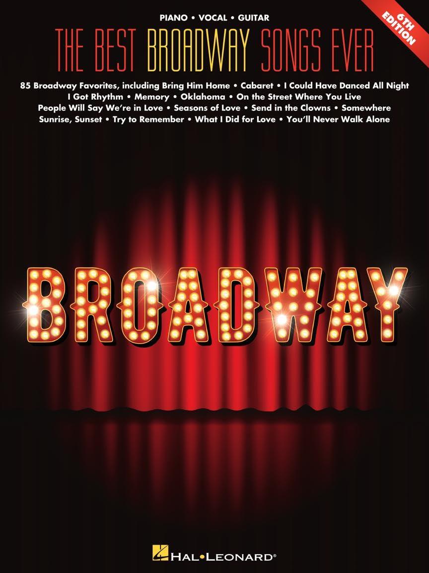 Best Piano/Vocal/Guitar Songbook – Broadway Songs Review