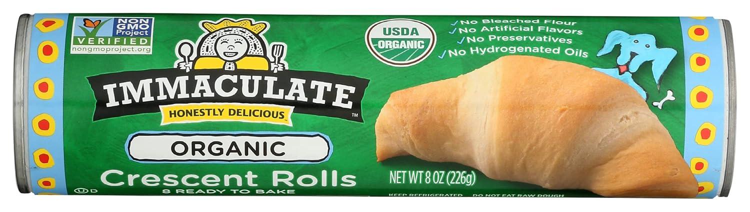 Best Organic Crescent Rolls – IMMACULATE BAKING COMPANY Review