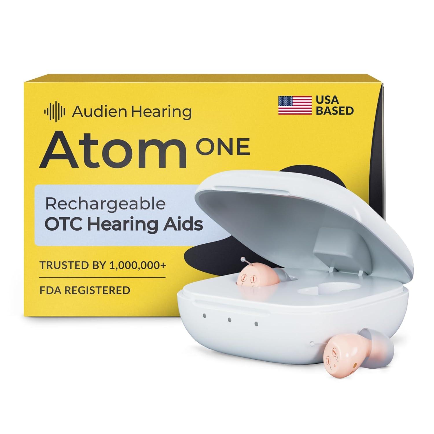 Best Hearing Aids – Audien Atom One OTC | Comfortable & Discreet Review