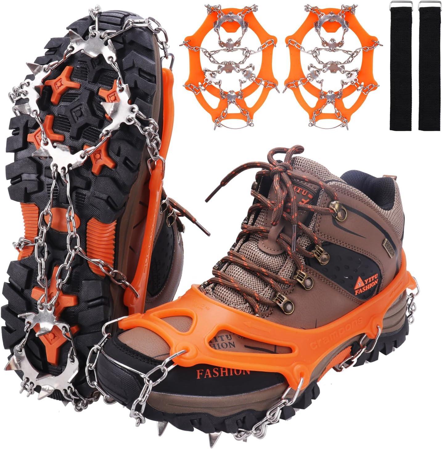 Best Crampons – WIN.MAX Traction Cleats with 19 Steel Spikes Review