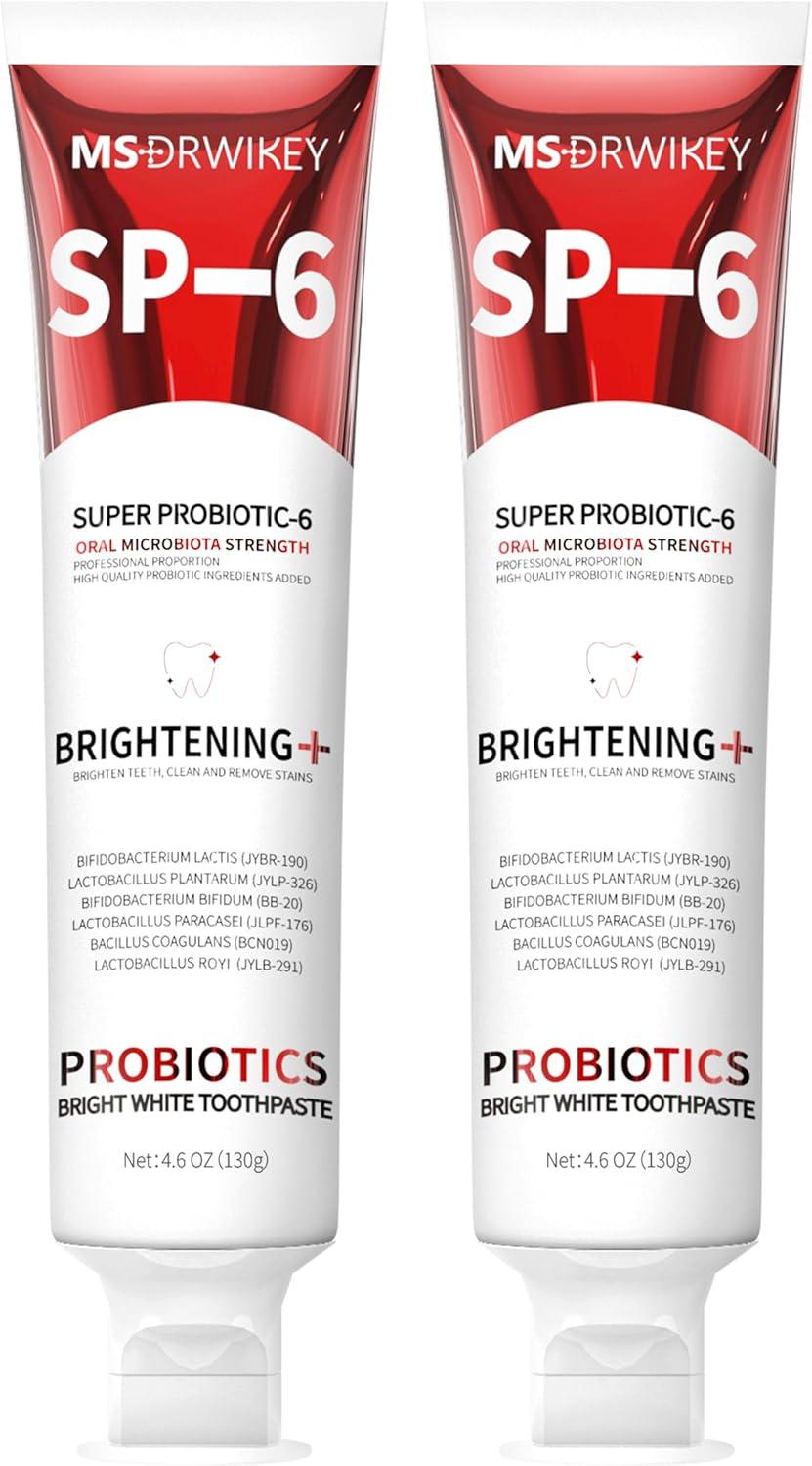 Best Toothpaste – MSDRWIKEY SP-6 Probiotic Whitening Review