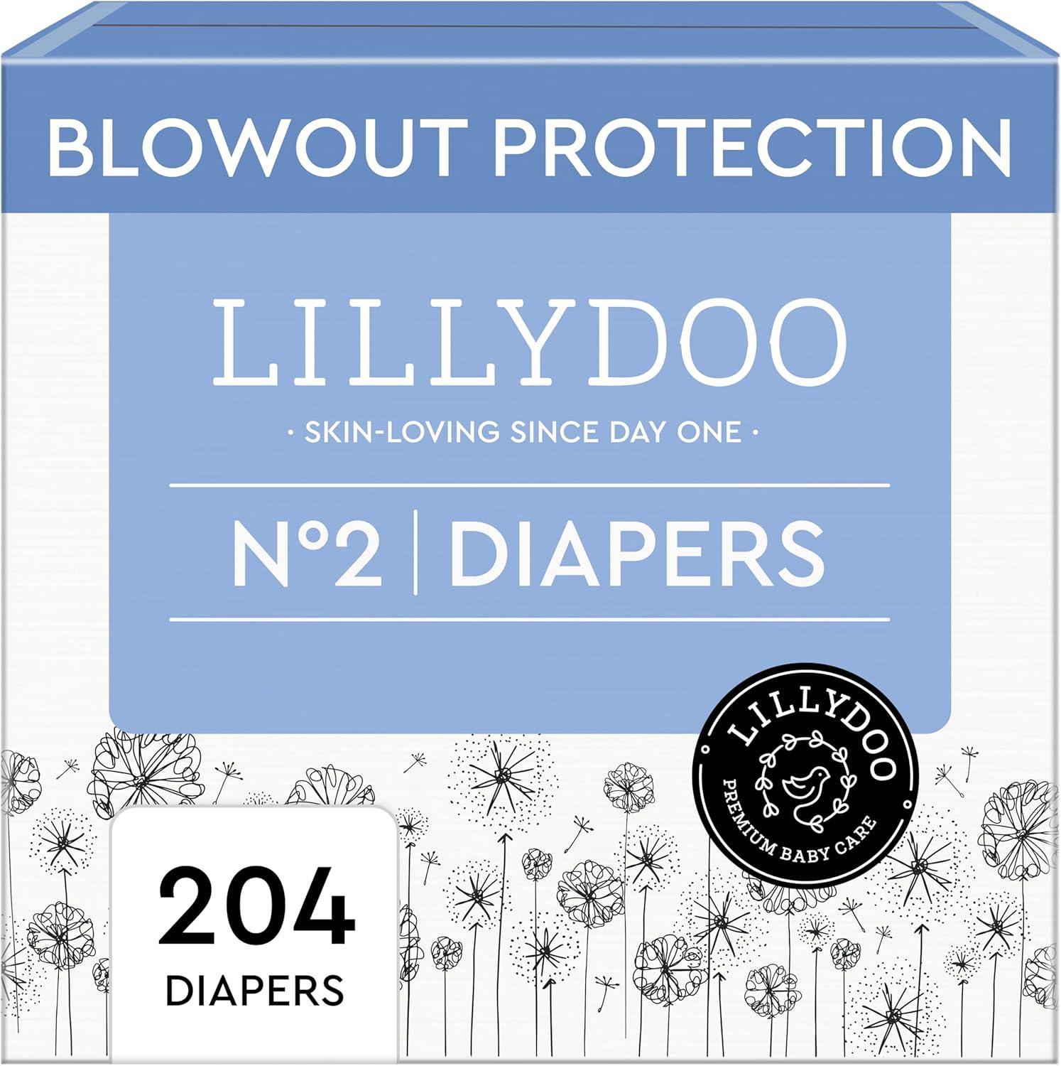 Best Baby Diapers – LILLYDOO Size 2, 204 Count Review