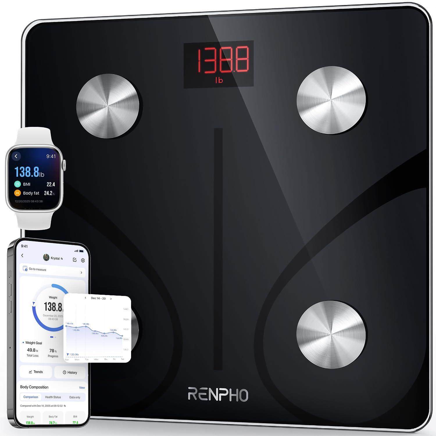 Best Body Scale – RENPHO Smart Scale with Bluetooth Health App Review