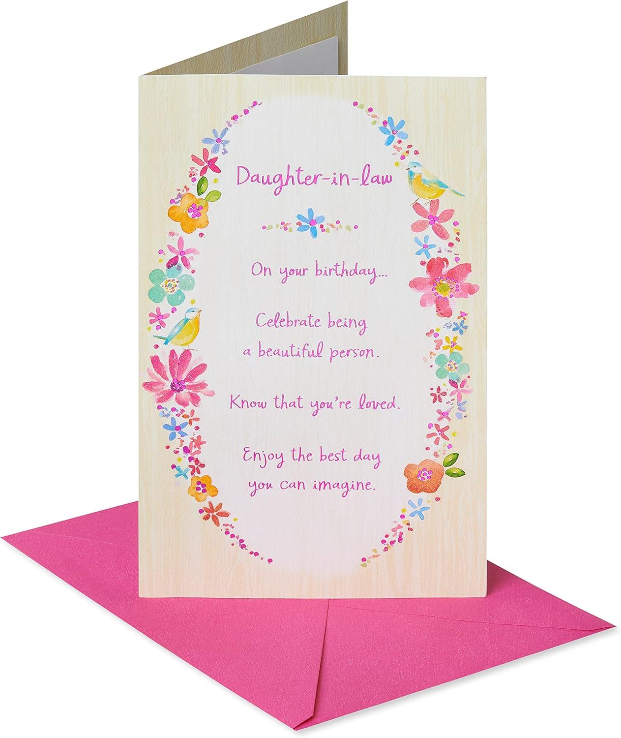 Best Greeting Card – American Greetings Birthday Card for Daughter-In-Law Review
