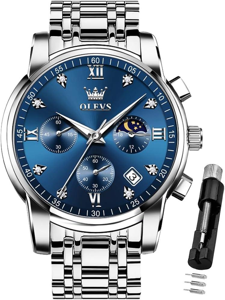 Best Luxury Watch – OLEVS Watch for Men Diamond Business Review