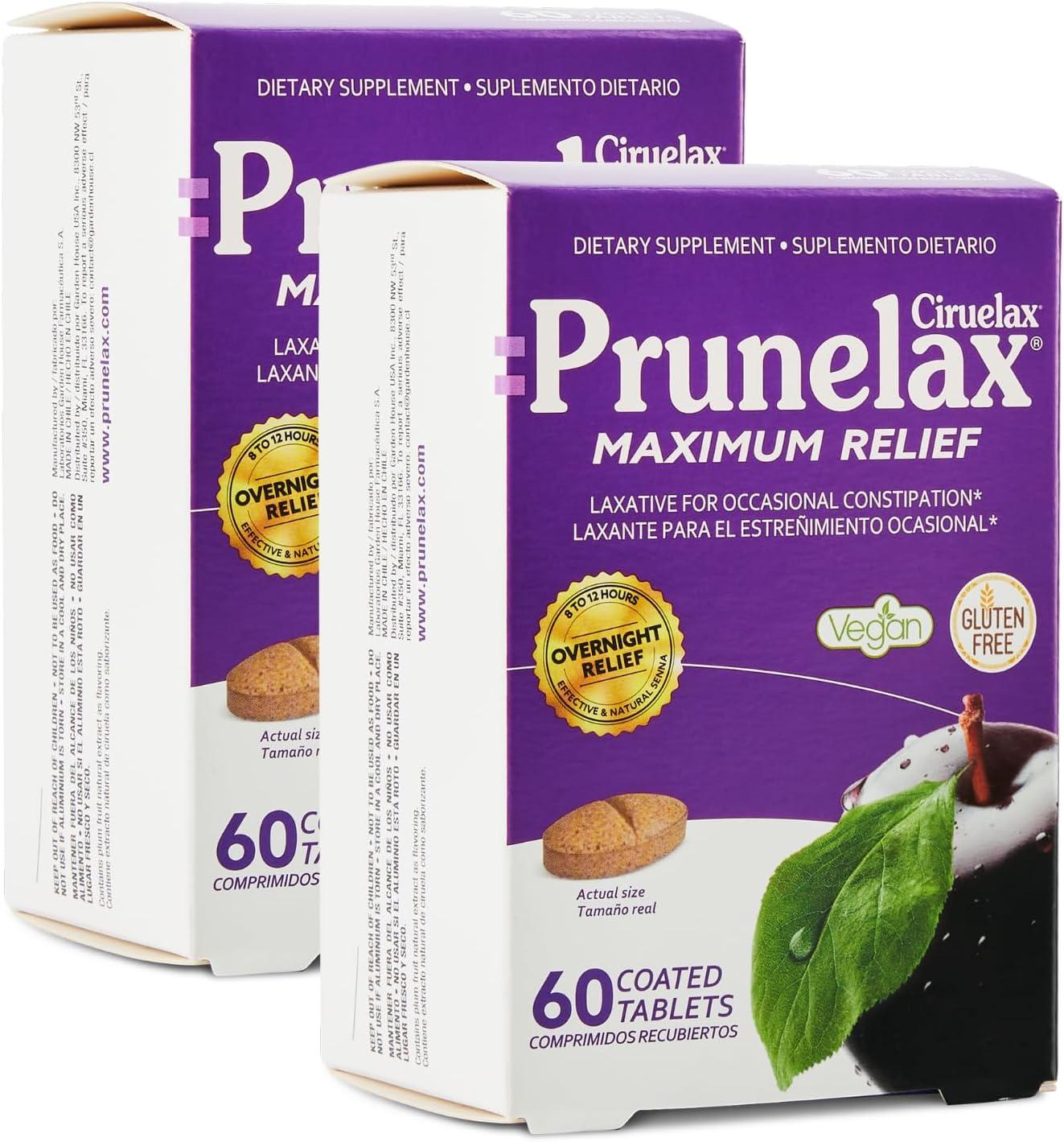 Best Laxative – Prunelax Tablets – Extra Strength Review