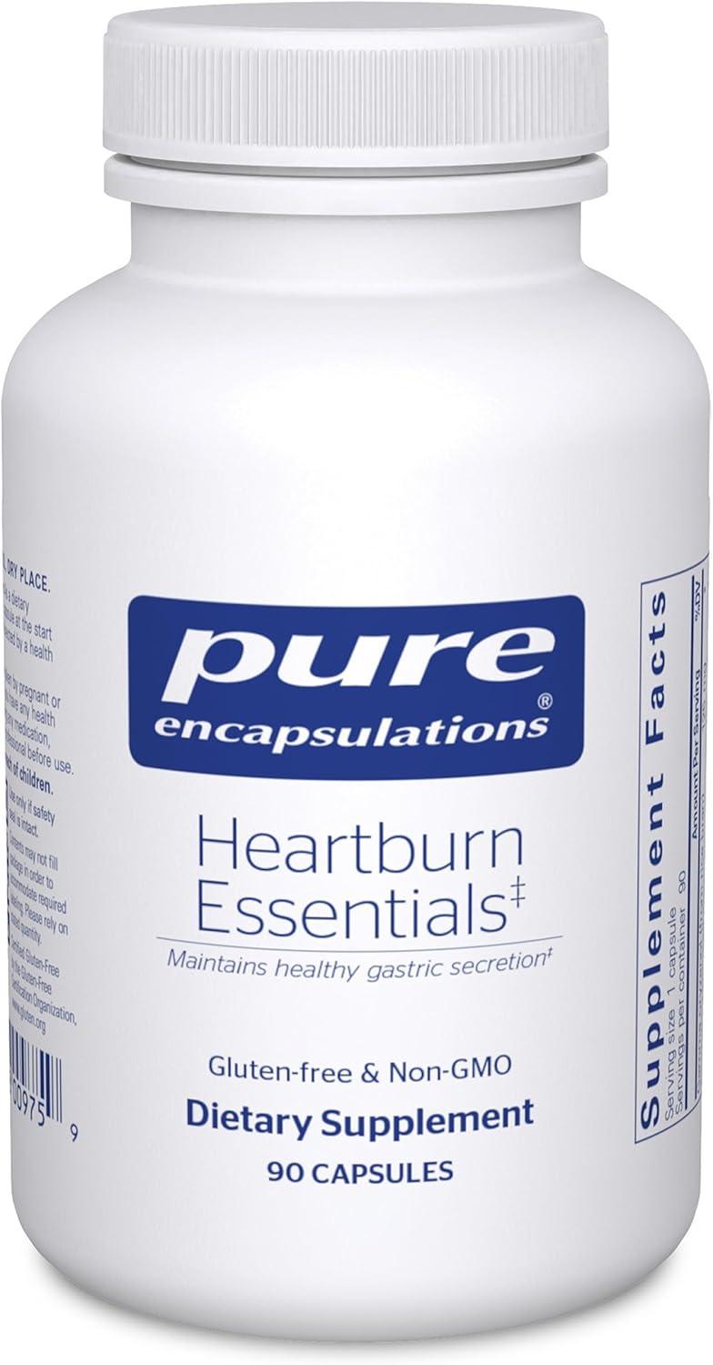 Best Digestive Aid – Pure Encapsulations Heartburn Essentials Review