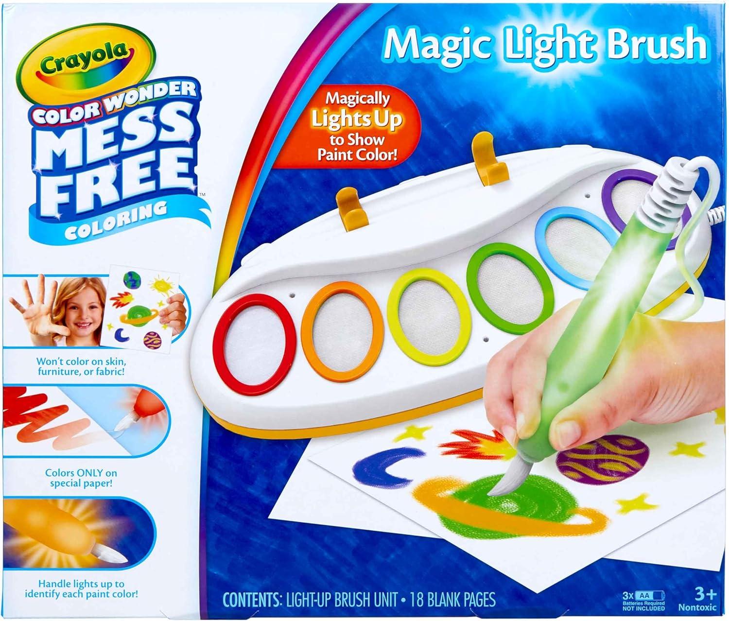 Best Mess-Free Painting – Crayola Color Wonder Magic Light Brush Review