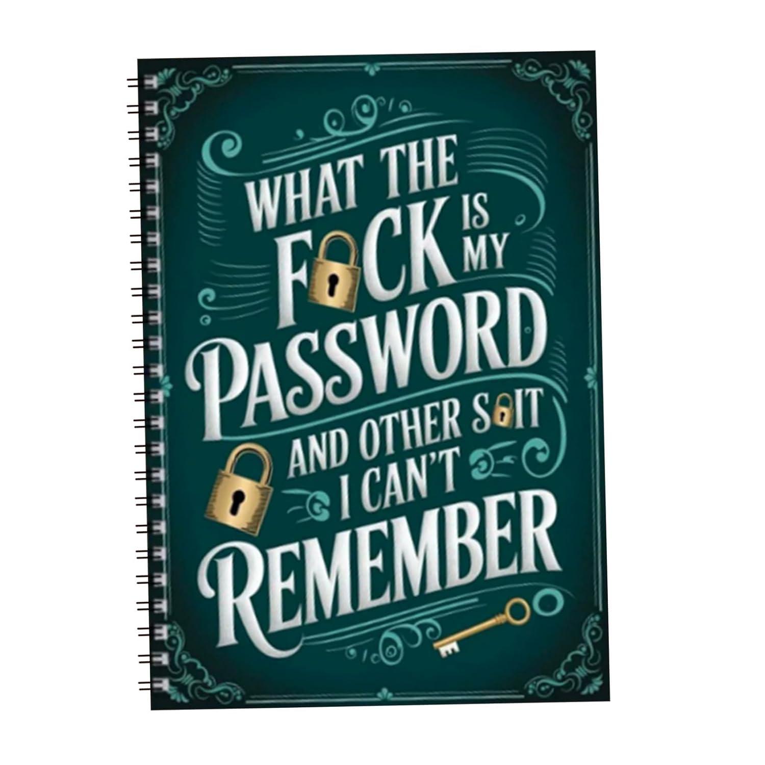 Best Organizer – Funny Spiral Password Keeper Book Review