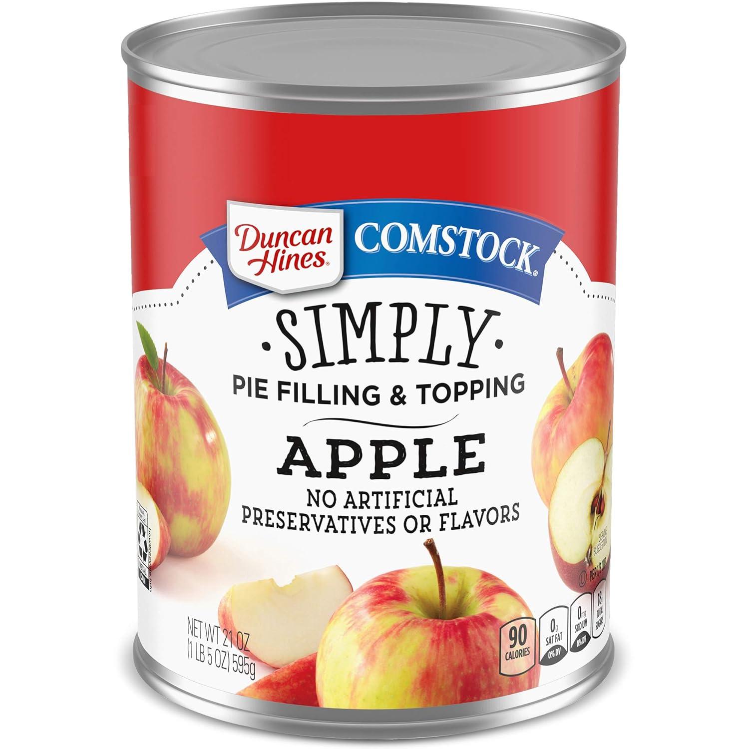 Best Pie Filling – Duncan Hines Comstock Apple Pie Filling Review